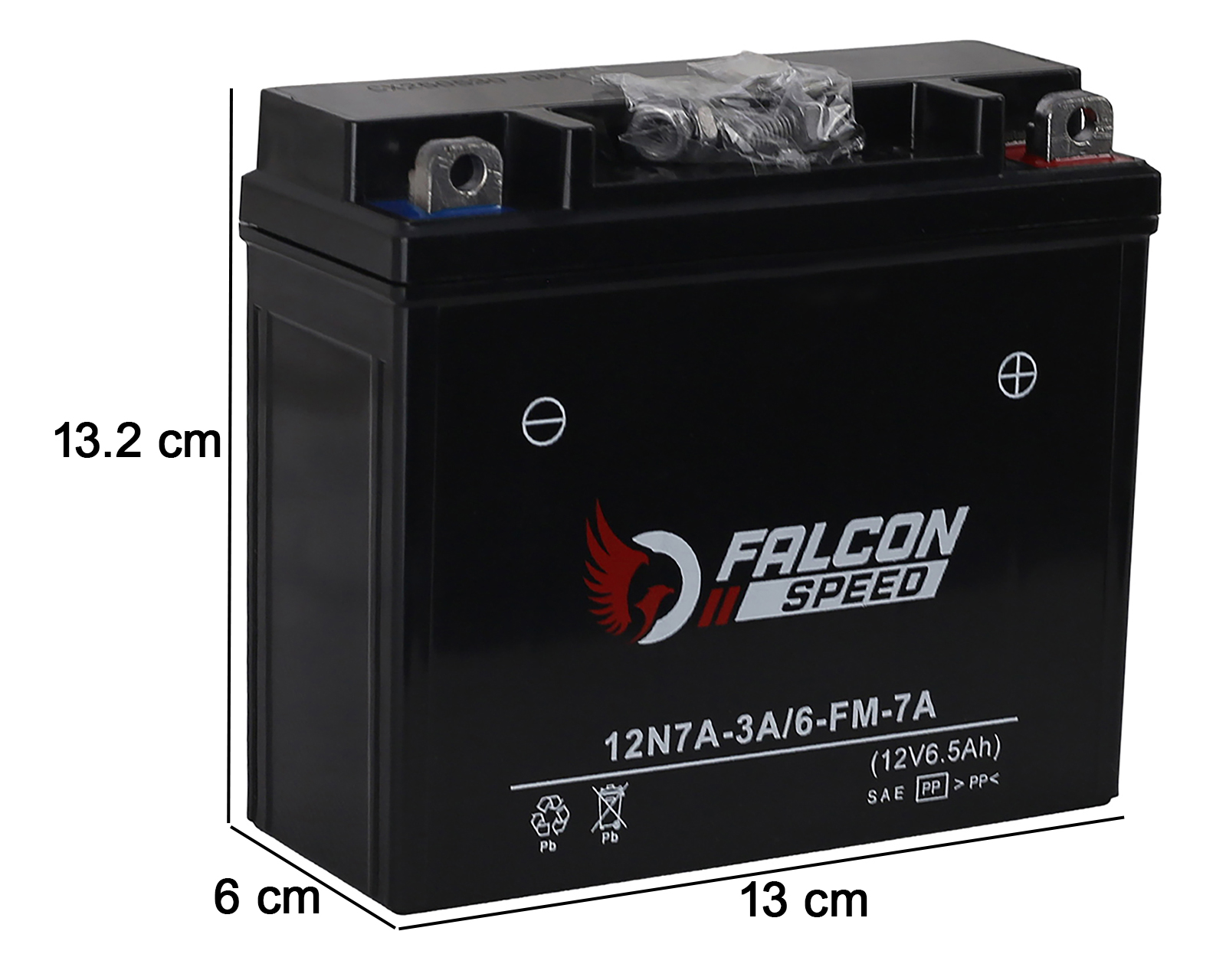 Foto 5 pulgar | Foto 4 | Batería para Moto Falcon Speed 12N7A-3A