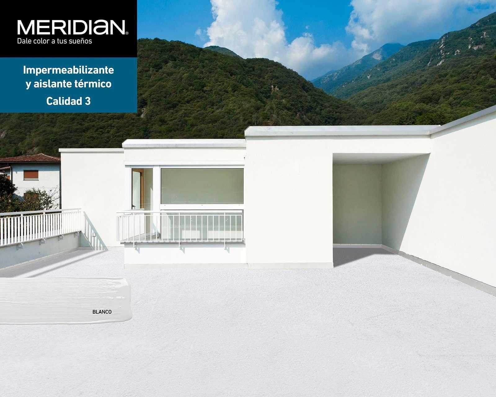 Foto 6 | Foto 6 | Impermeabilizante Aislante Térmico Blanco Meridian 19 Litros
