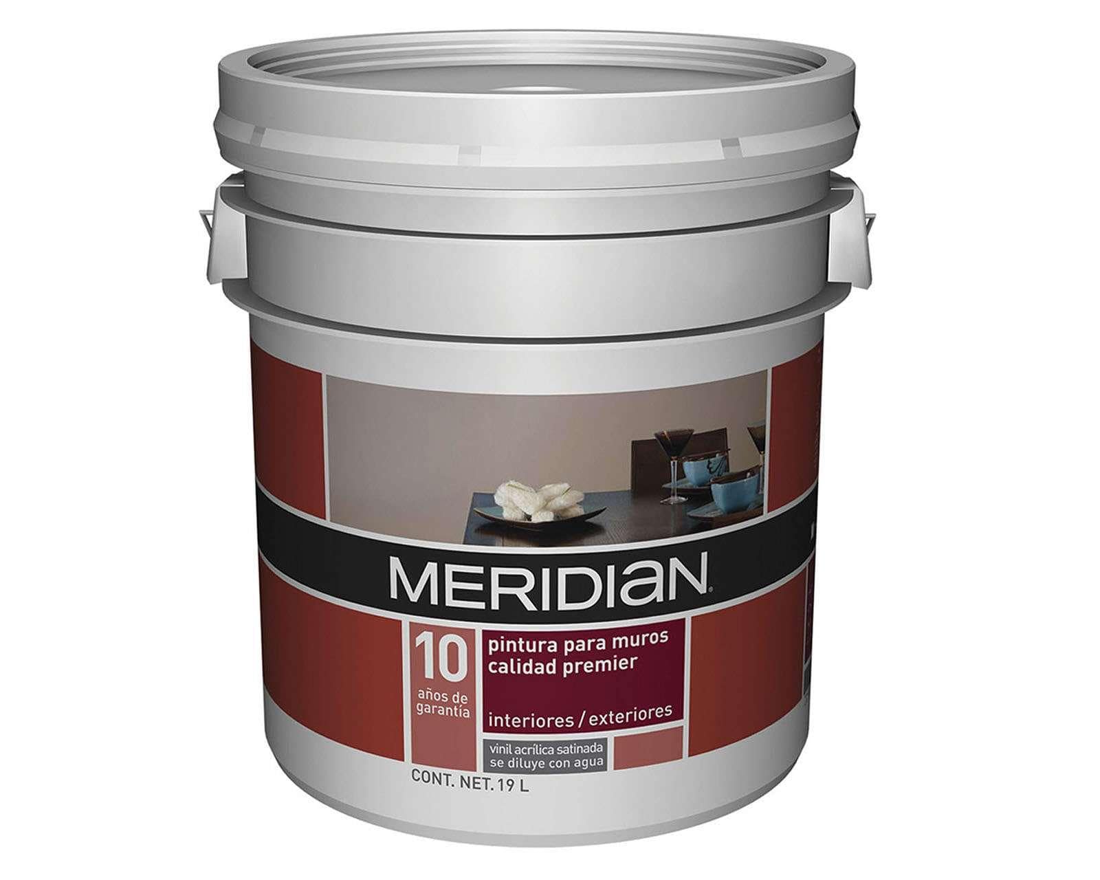Pintura Vinil Acrílica Meridian Blanca 19 Litros