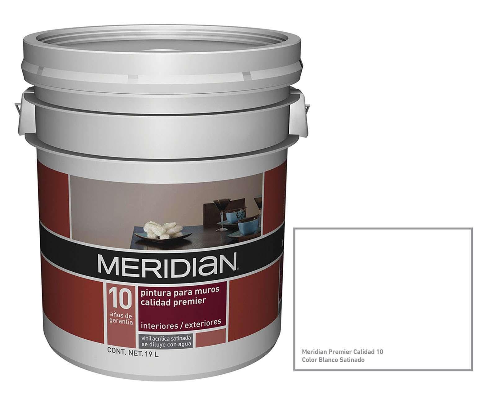 Foto 2 | Foto 2 | Pintura Vinil Acrílica Meridian Blanca 19 Litros