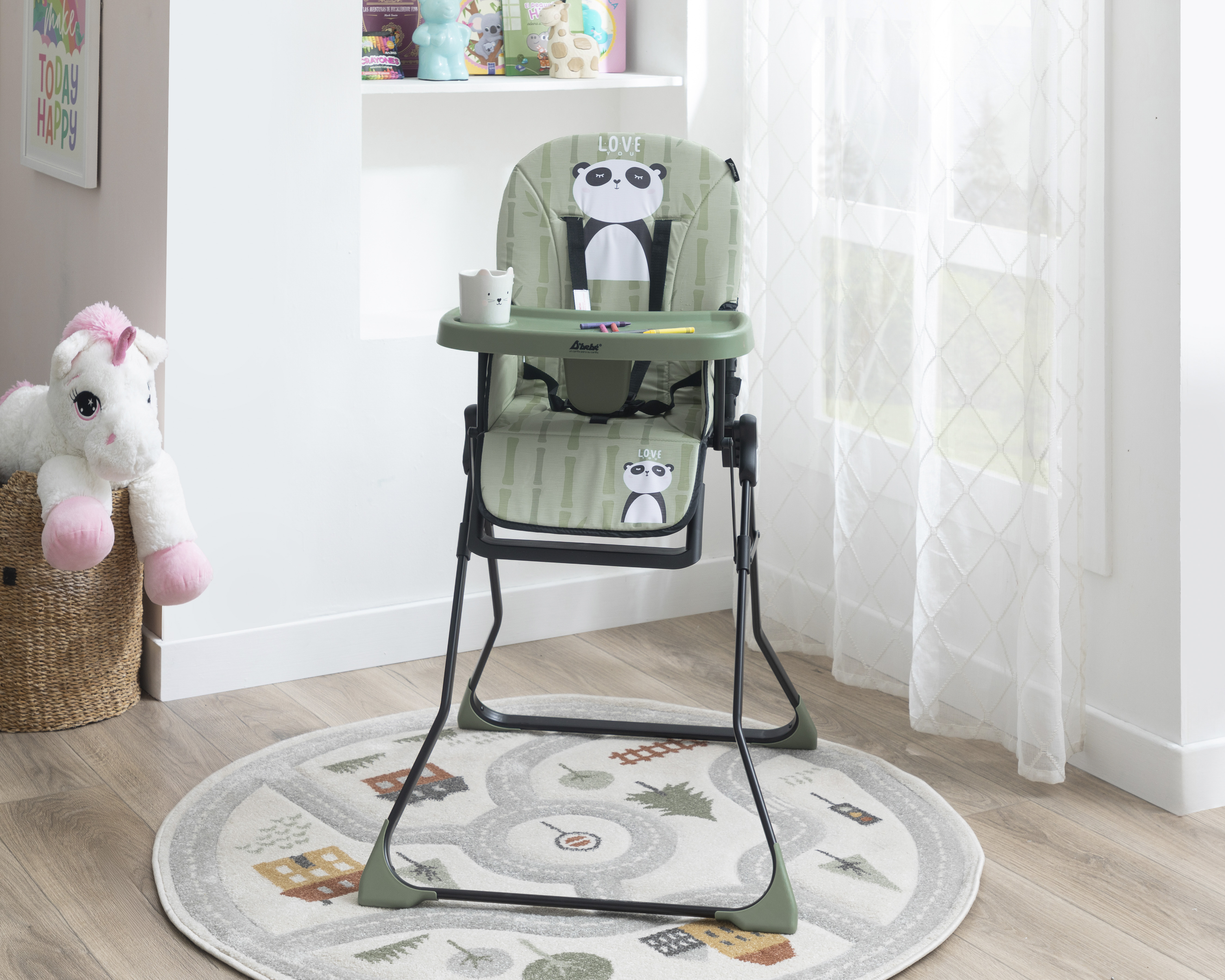 Silla Alta D'Bebé Primi Verde