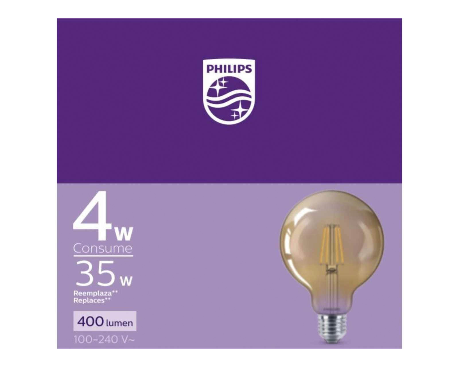 Foto 6 pulgar | Foto 5 | Foco LED Philips 4 W Luz Cálida