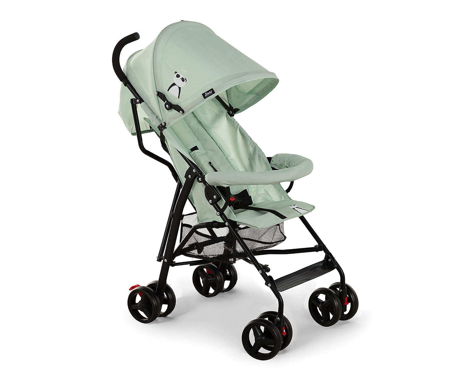 Foto 3 pulgar | Foto 2 | Carriola D'Bebé Panda Verde