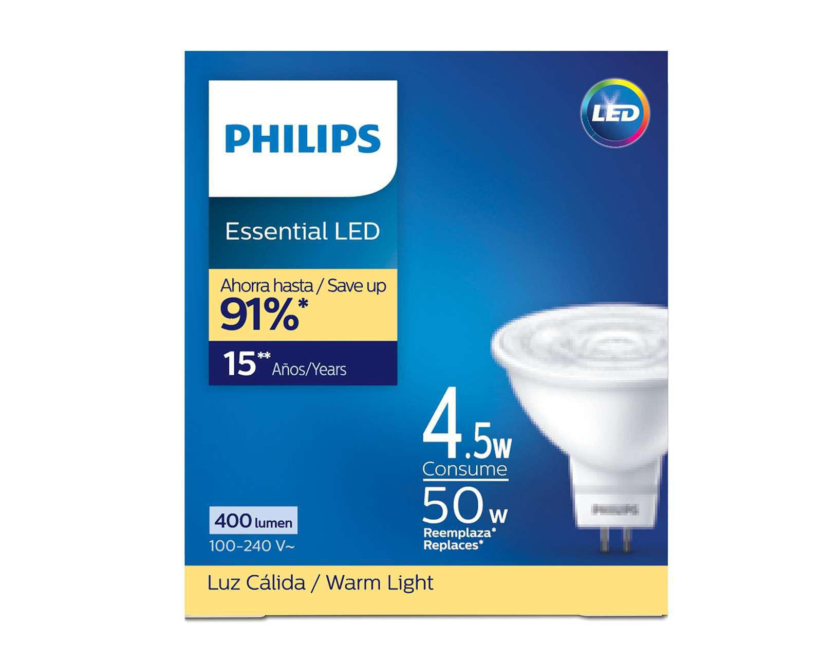 Foco LED Philips Spot 4.5 W