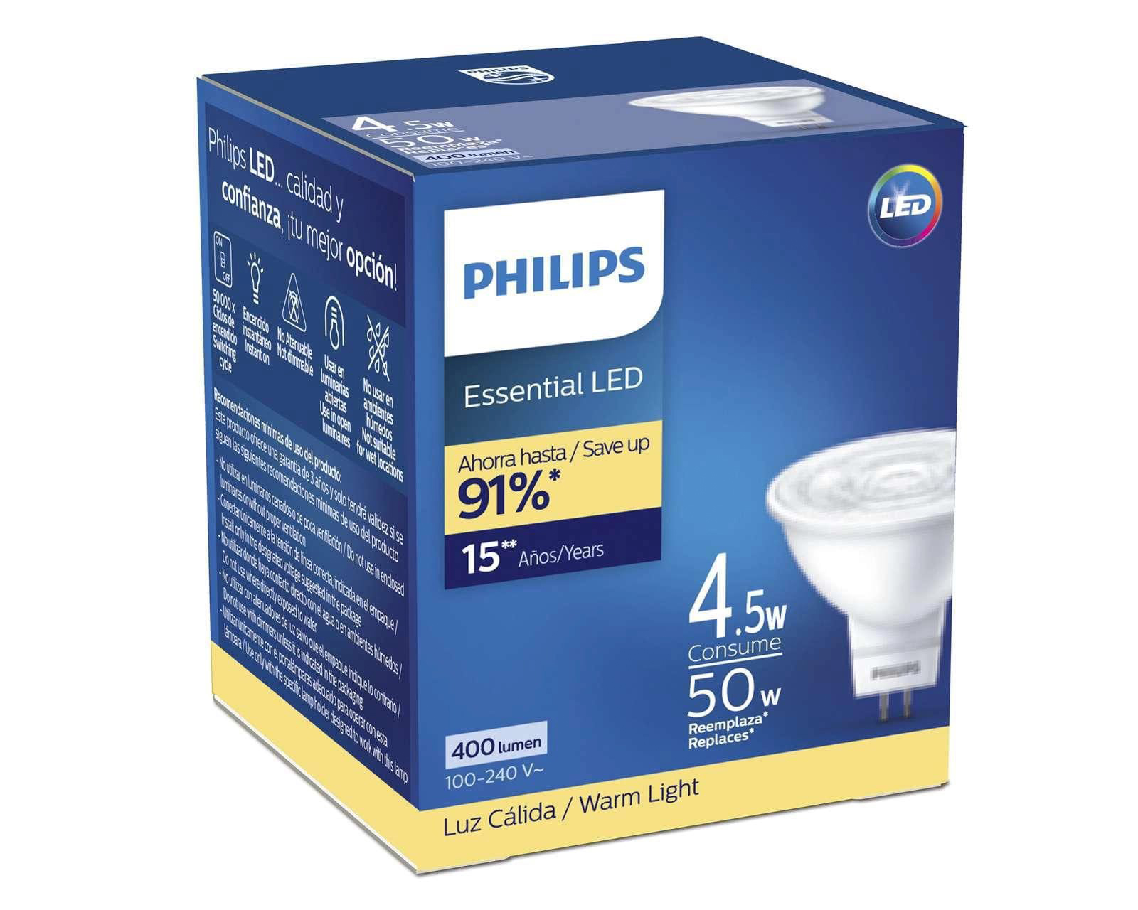 Foto 4 | Foto 4 | Foco LED Philips Spot 4.5 W