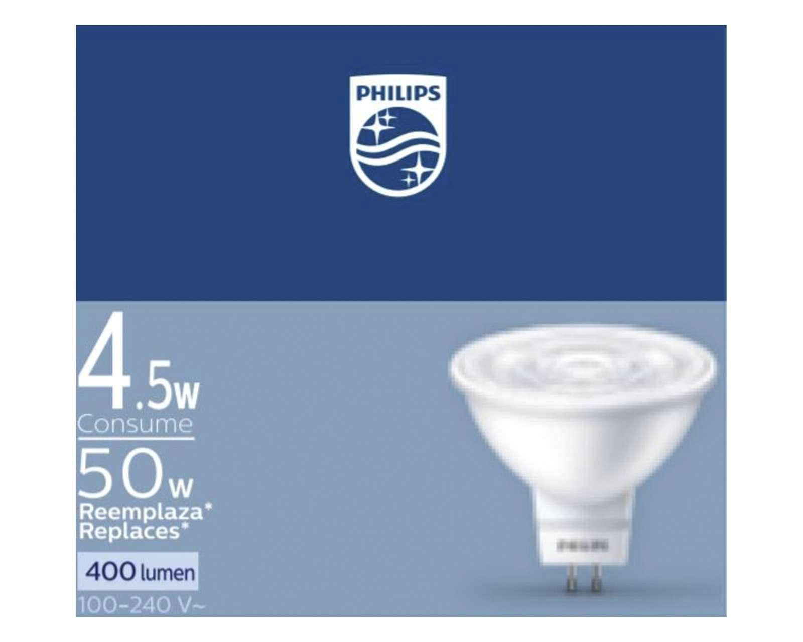 Foto 5 | Foto 5 | Foco LED Philips Spot 4.5 W