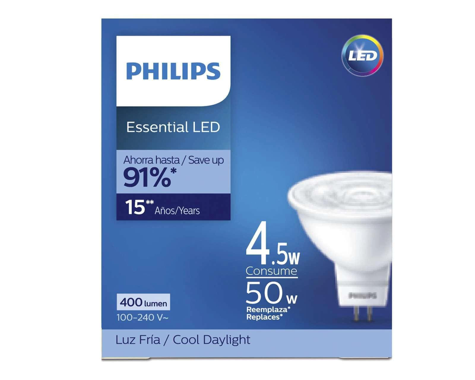 Foto 4 | Foto 4 | Foco Spot LED Philips 4.5 W Luz Fría