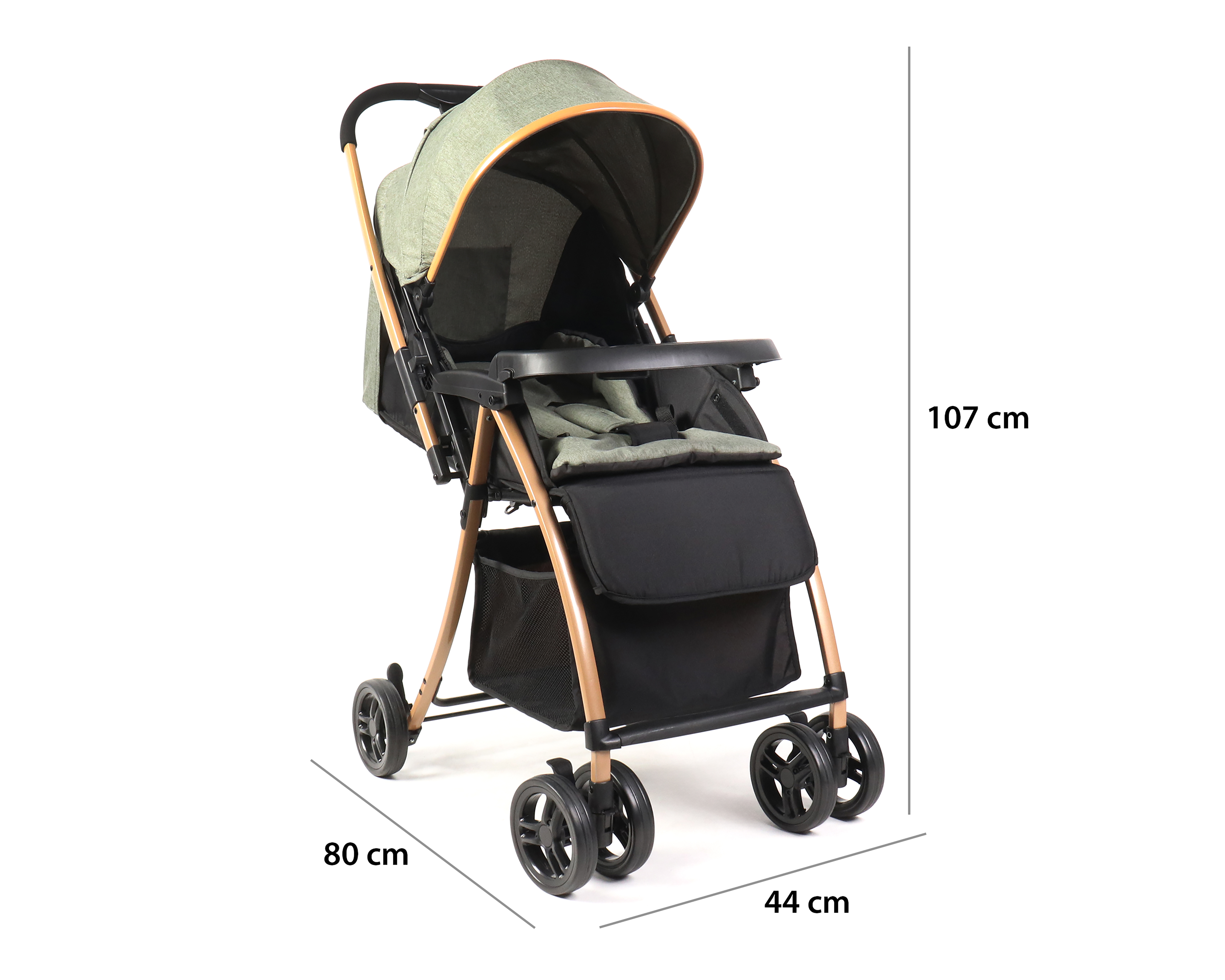 Foto 9 | Foto 9 | Carriola Prinsel Golf LX Gris