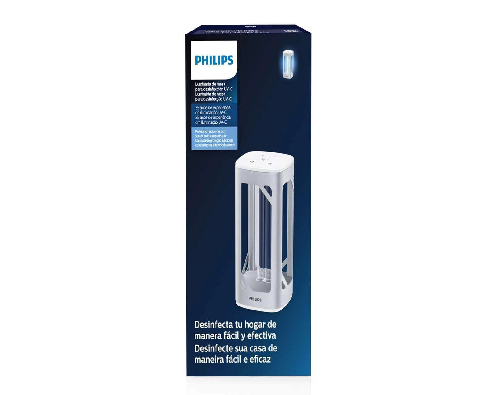 Luminaria LED de Mesa Philips Luz Fría o Cálida Desinfectante