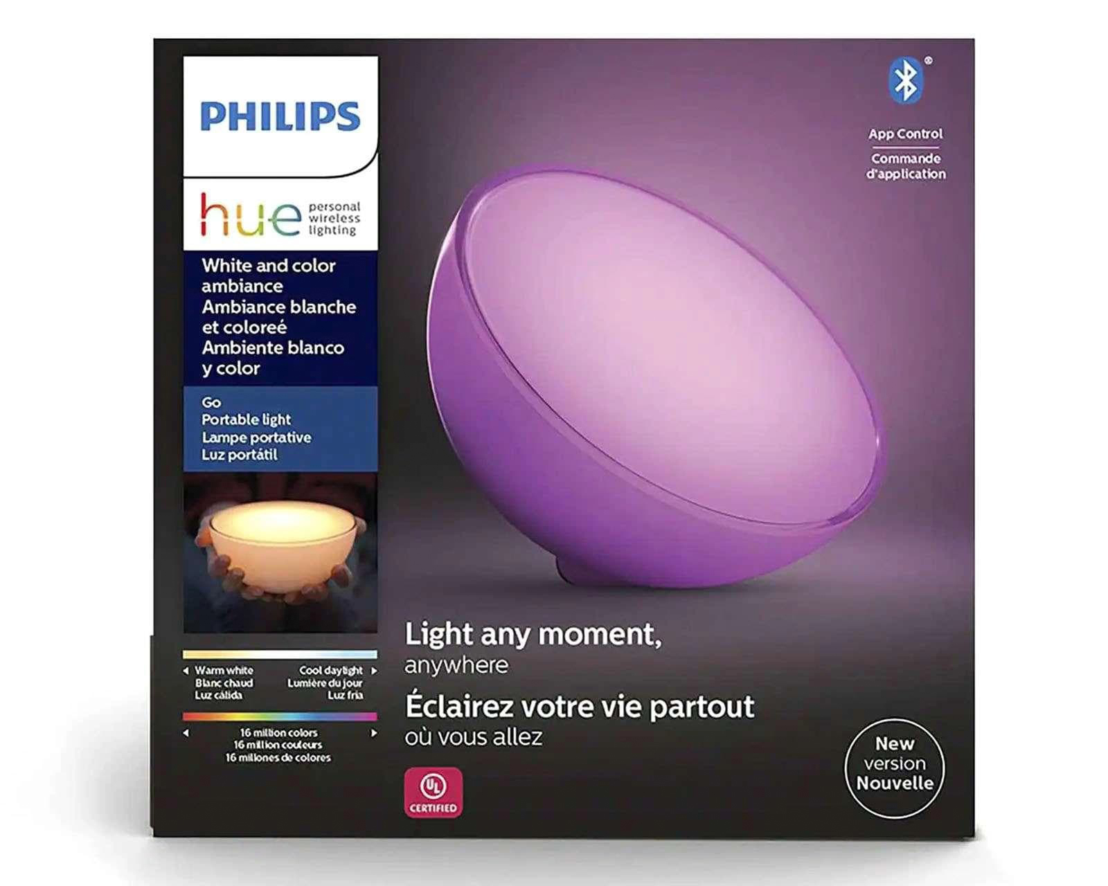 Foto 3 pulgar | Foto 2 | Lámpara Philips Hue Go 6 W Luz Fría-Cálida