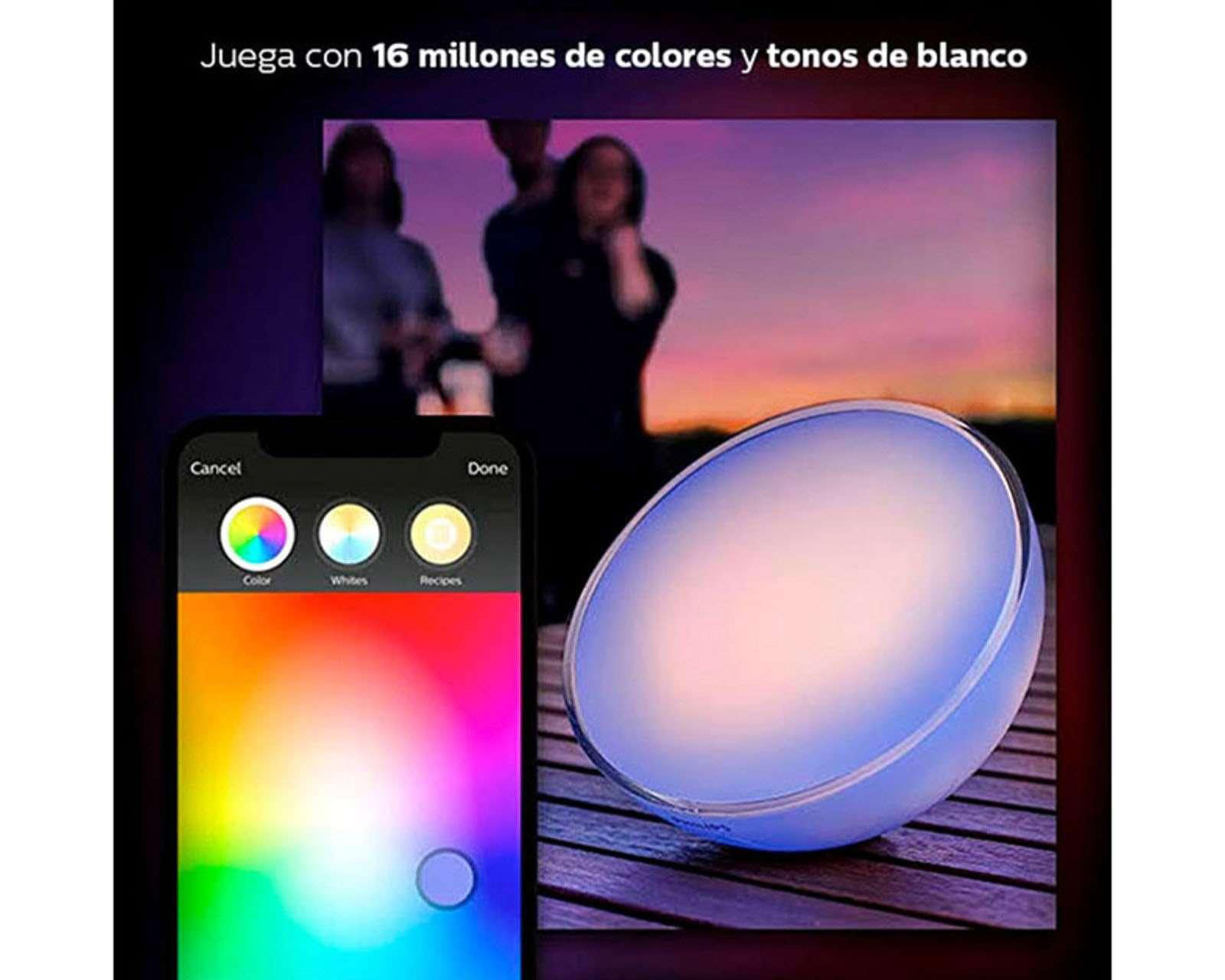 Foto 8 pulgar | Foto 7 | Lámpara Philips Hue Go 6 W Luz Fría-Cálida