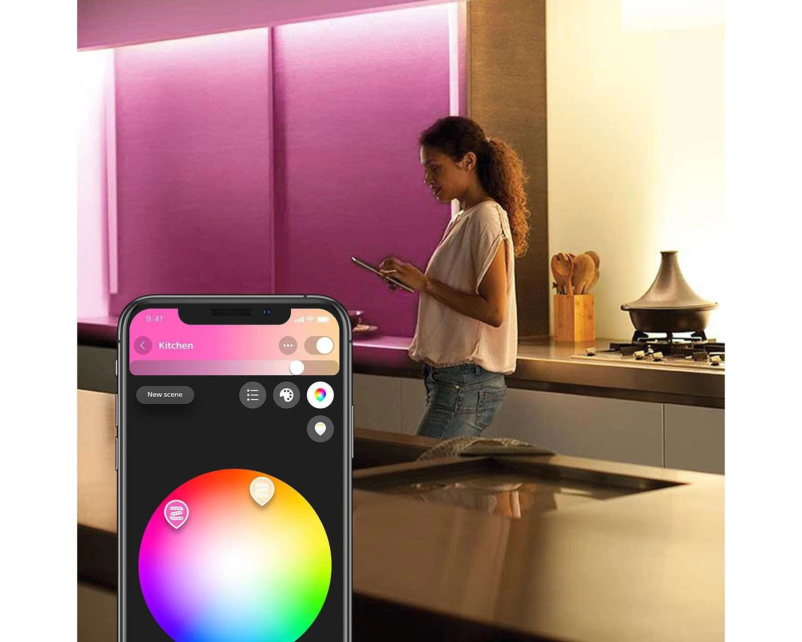 Foto 5 | Foto 5 | Extensión Tira de Luz LED Philips 1 m