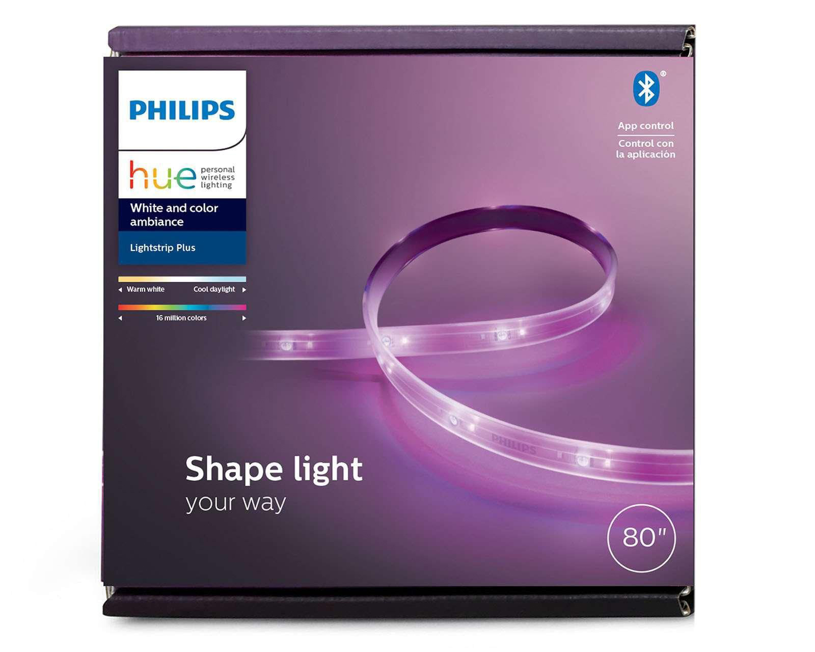 Foto 3 pulgar | Foto 2 | Tira de Luz LED Philips 2 Metros Multicolor