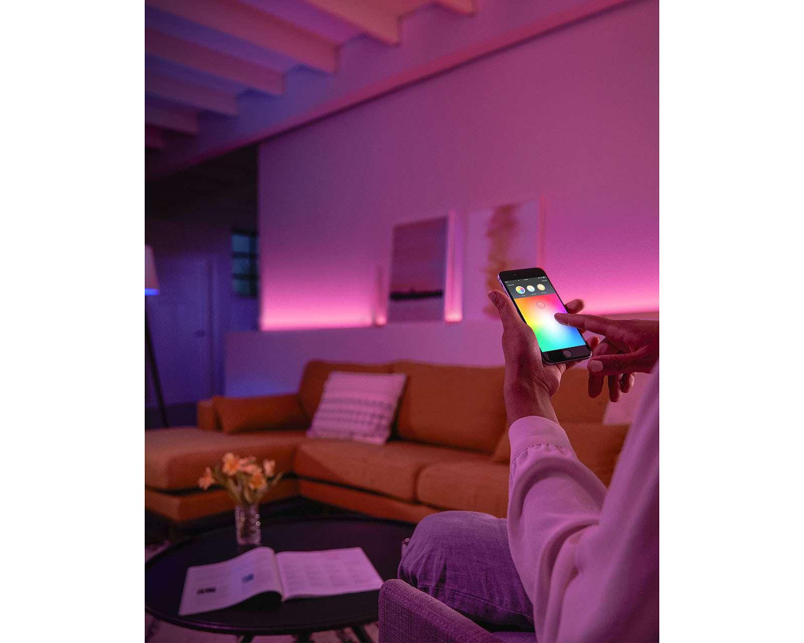 Foto 7 | Foto 7 | Tira de Luz LED Philips 2 Metros Multicolor