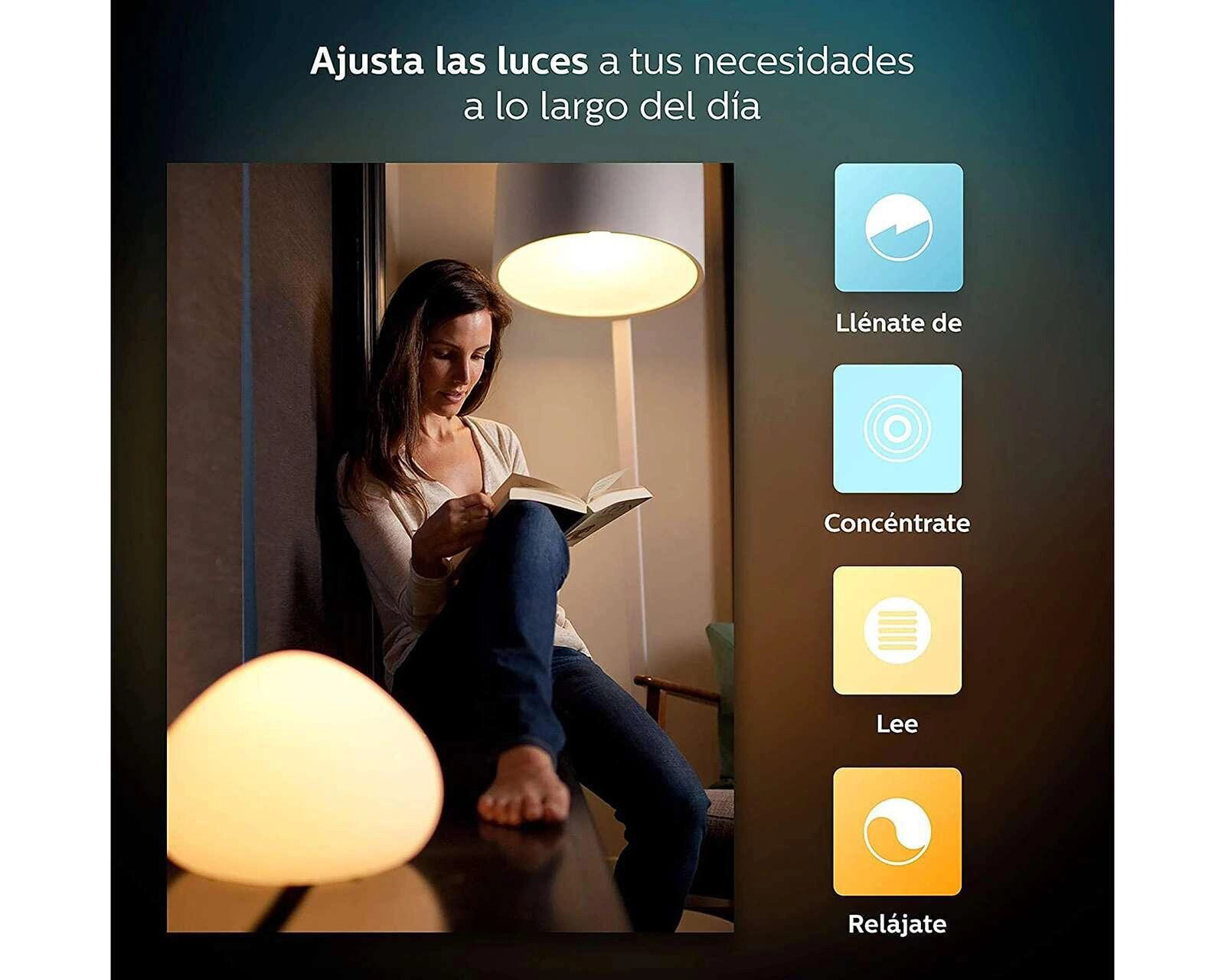 Foto 4 | Foto 4 | Focos Inteligentes Philips 2 Piezas