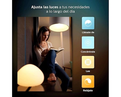 Foto 4 | Foto 4 | Focos LED Philips Hue 7.5 W Luz Fría-Cálida 4 Piezas