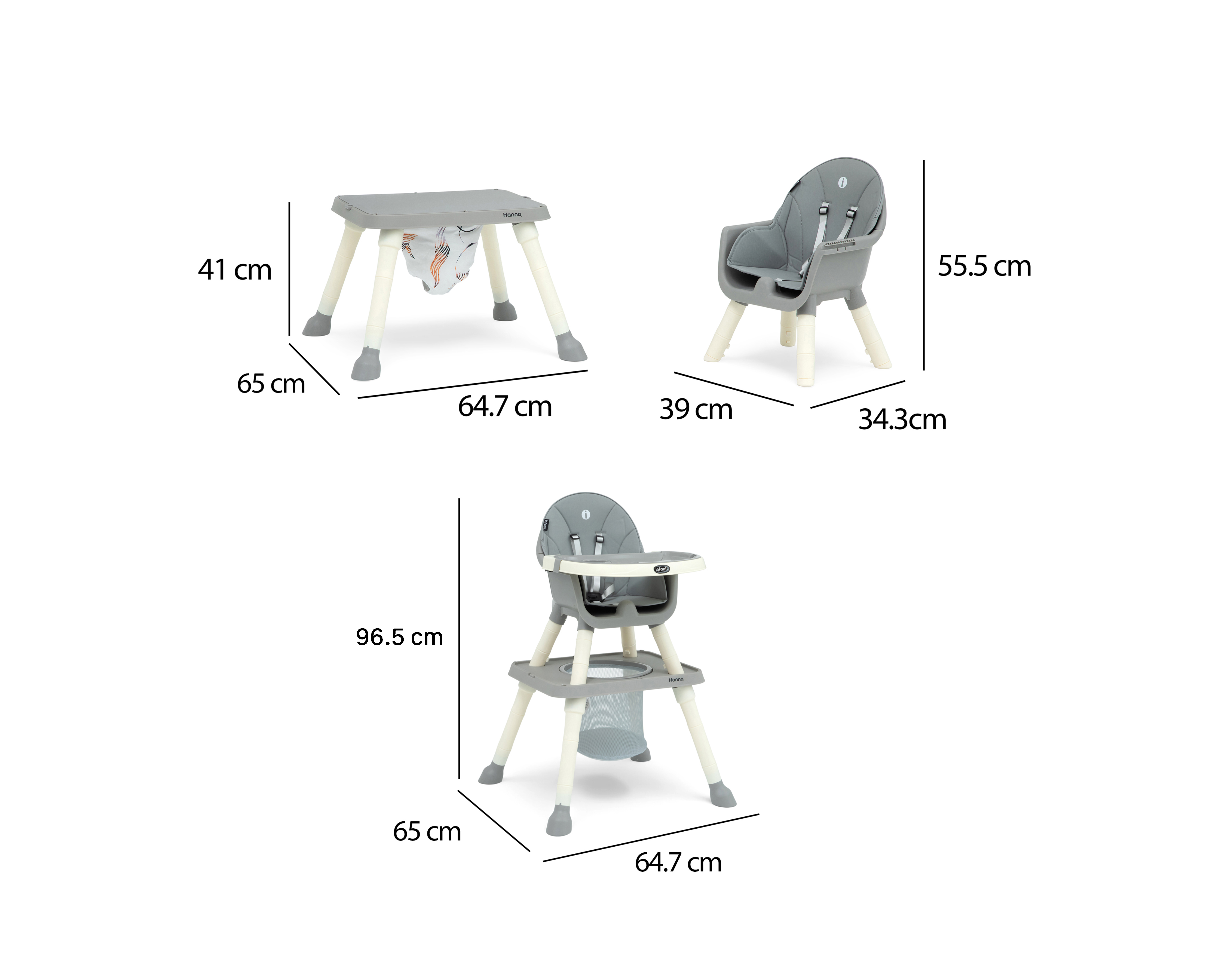 Foto 7 | Foto 7 | Silla Alta Infanti 6 en 1