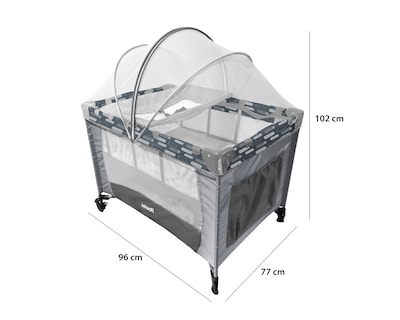 Foto 6 | Foto 6 | Cuna Viajera Infanti Gris