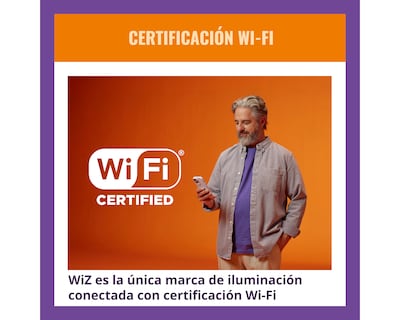 Foto 7 | Foto 7 | Foco Led Inteligente Wiz Color 8.8 W Luz Cálida - Fría
