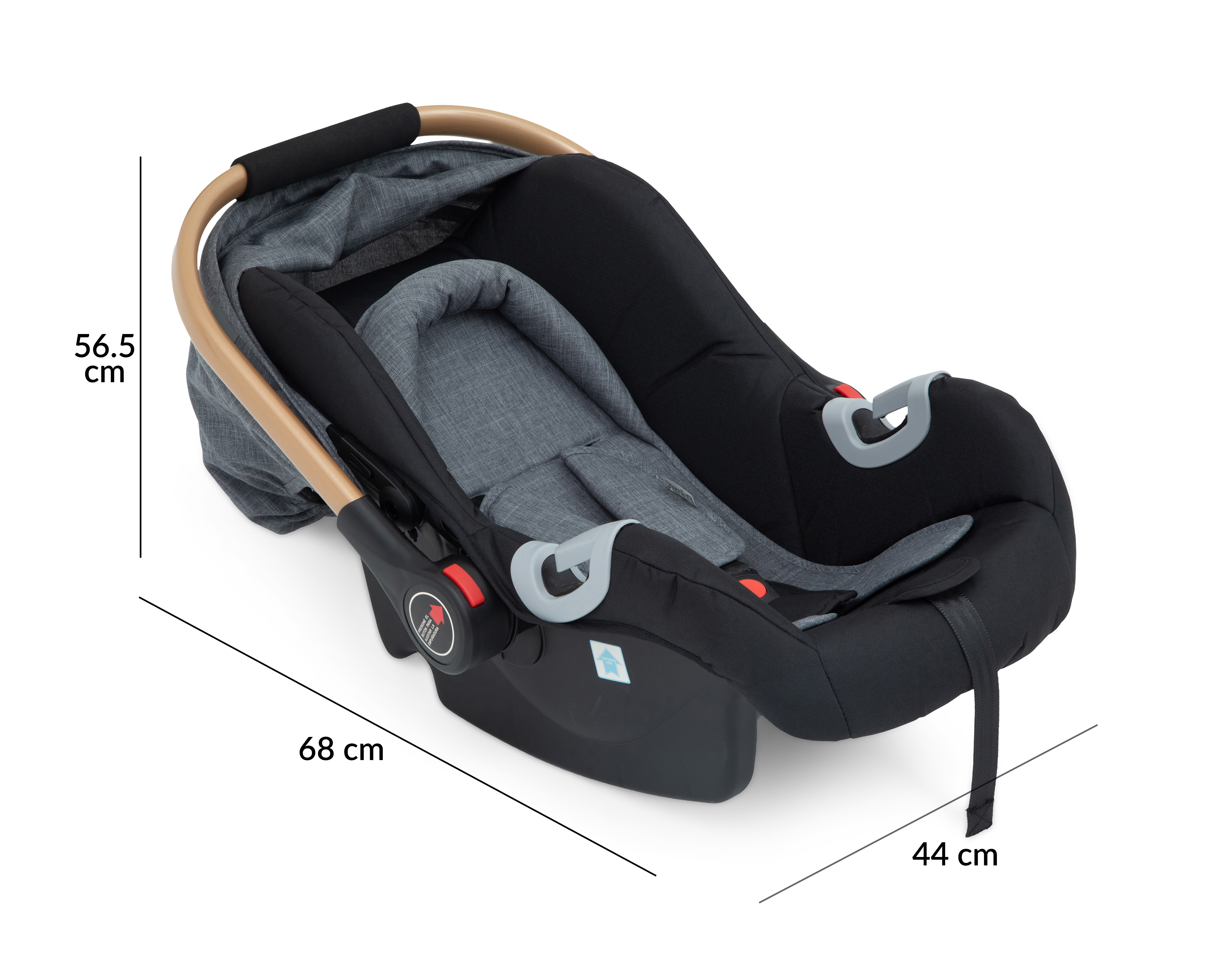 Foto 6 pulgar | Foto 5 | Portabebé Prinsel De Luxe Acolchado