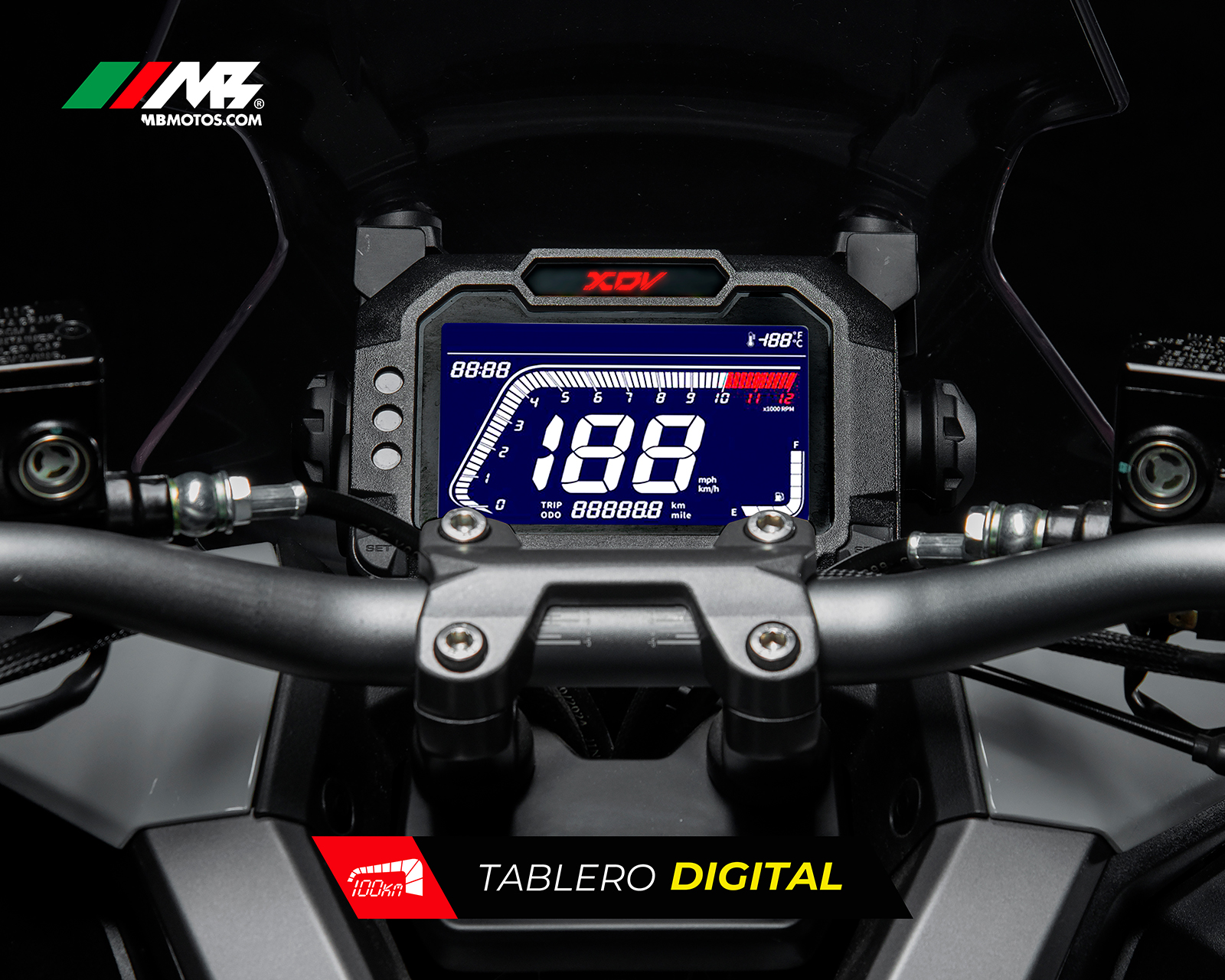 Foto 8 pulgar | Foto 7 | Motocicleta MB Motos XDV GT Line 175 cc 2026