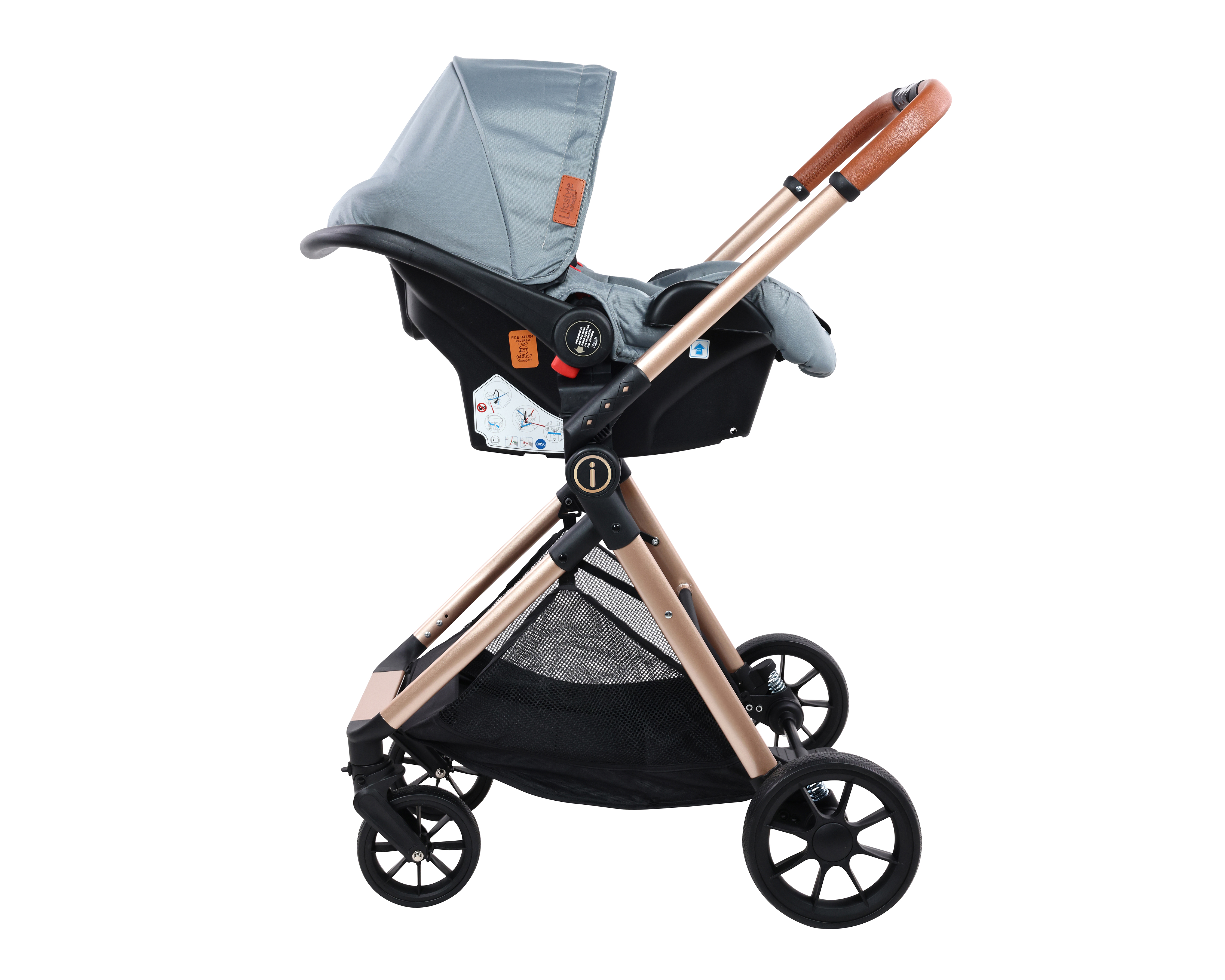 Foto 6 pulgar | Foto 5 | Sistema de Viaje Infanti 4 en 1 Menta