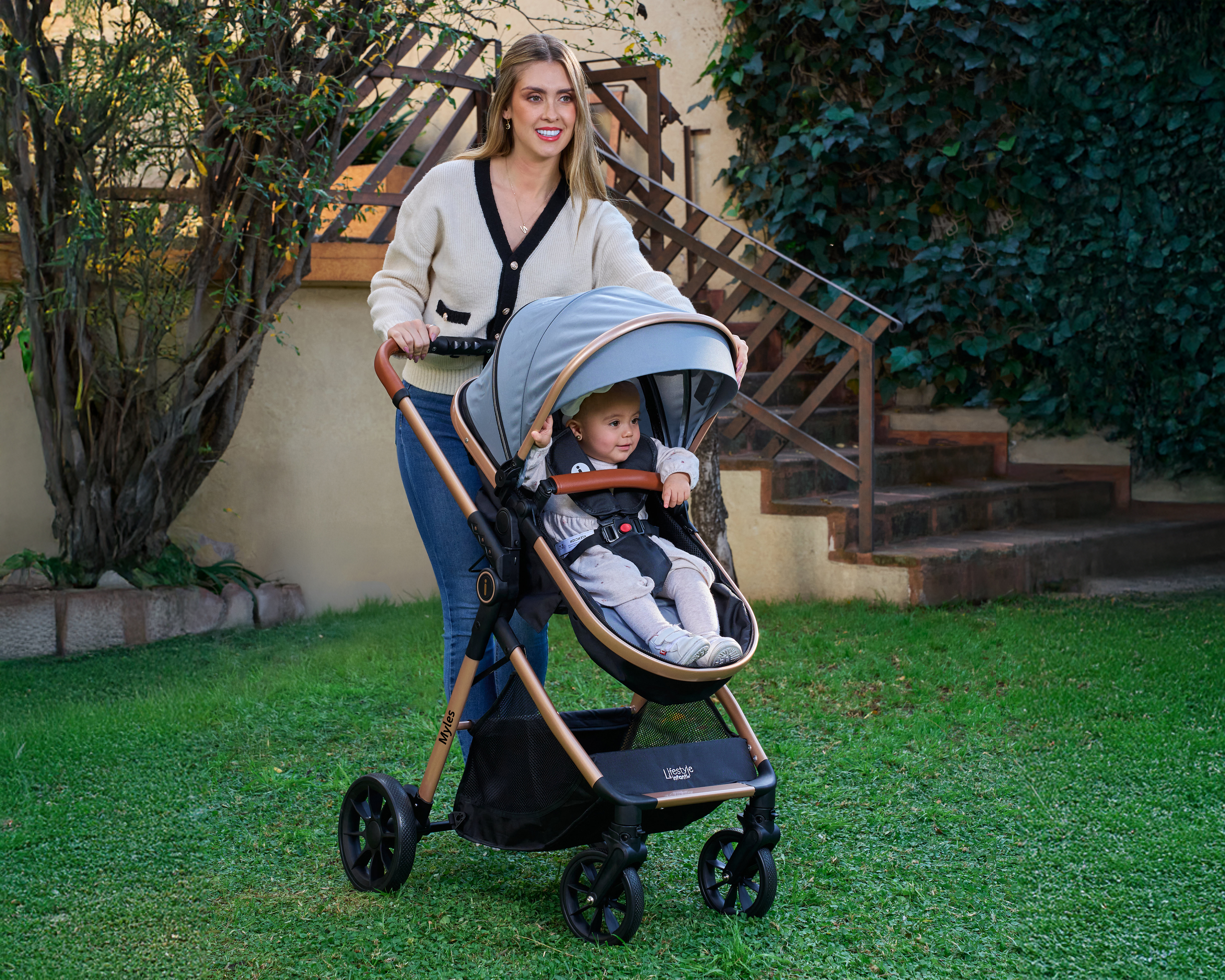 Foto 8 pulgar | Foto 7 | Sistema de Viaje Infanti 4 en 1 Menta