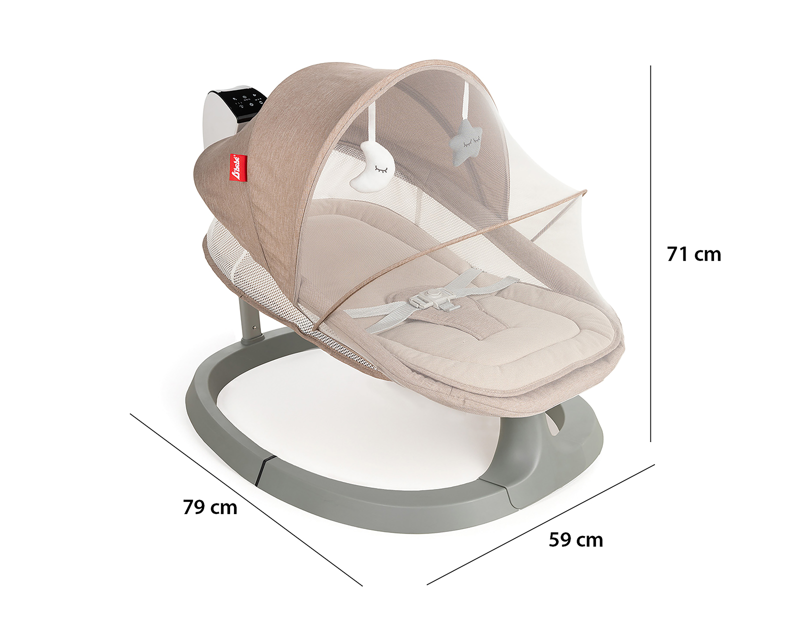 Foto 7 | Foto 7 | Silla Mecedora D'Bebé Swing Moon para Bebé