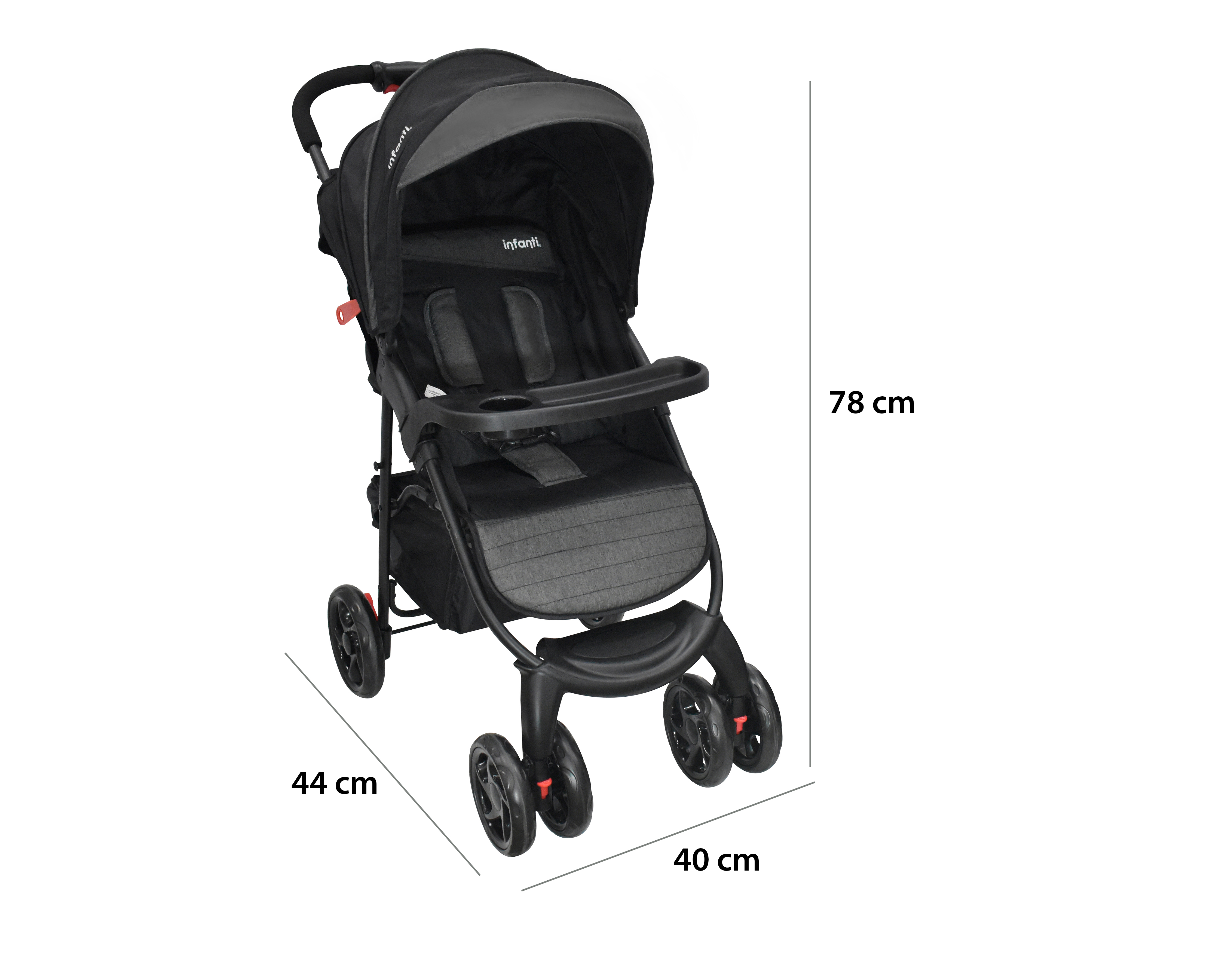 Foto 6 pulgar | Foto 5 | Sistema de Viaje Infanti Negro