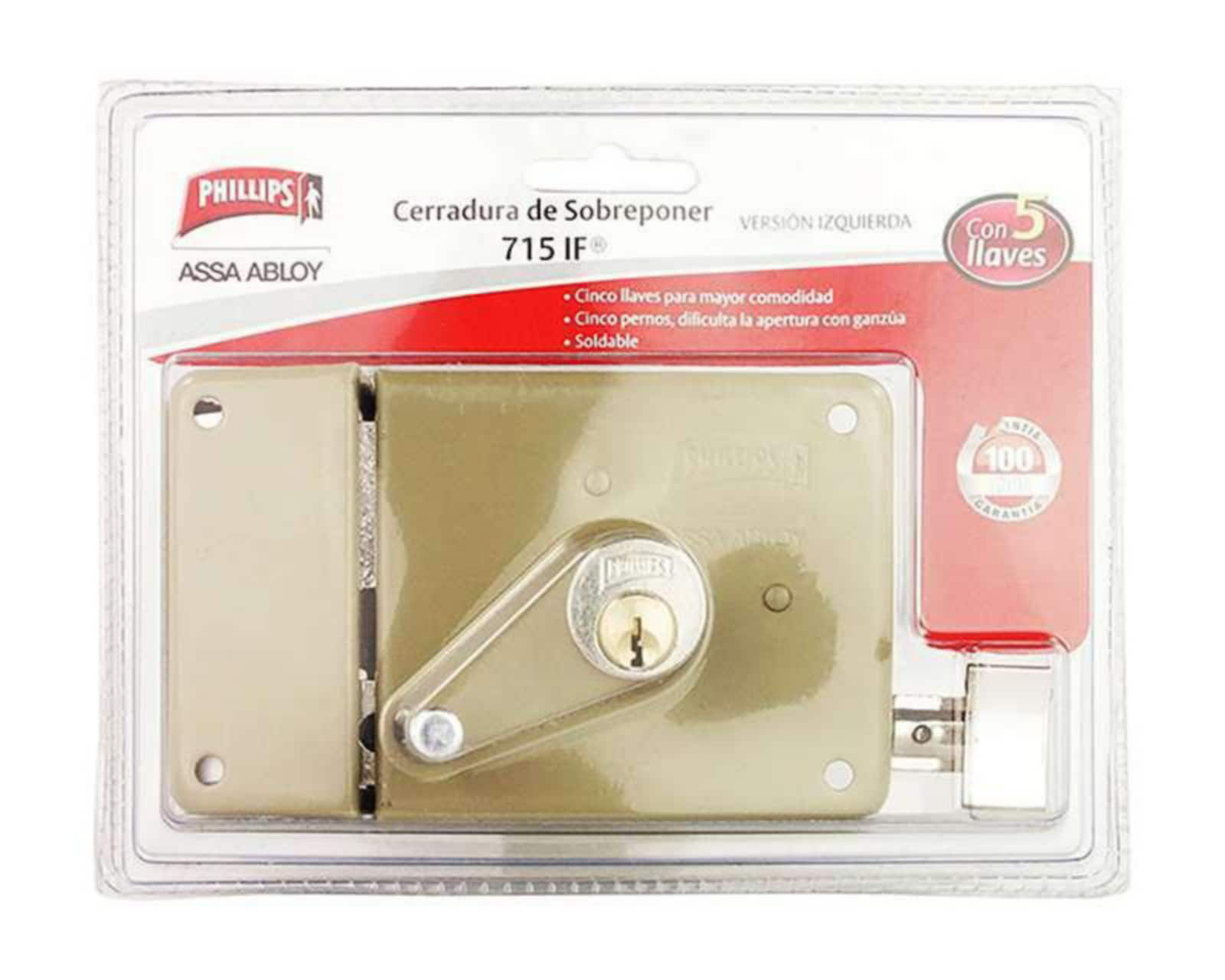 Foto 6 pulgar | Foto 5 | Cerradura para Puerta Phillips