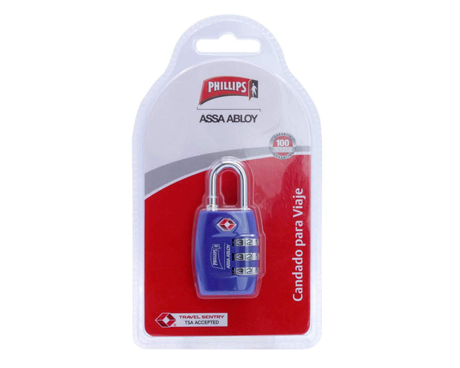 Foto 4 | Foto 4 | Candado Phillips Para Maleta 1 Pieza