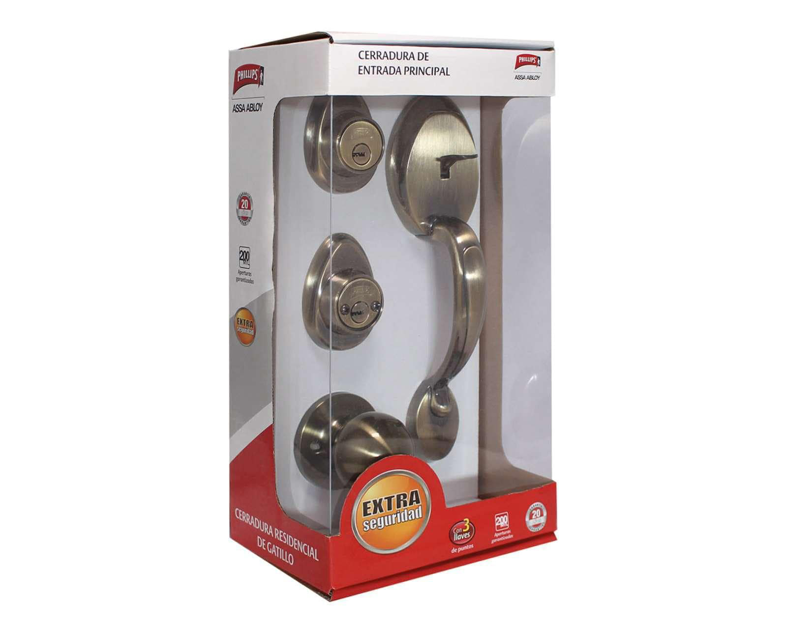 Foto 7 | Foto 7 | Cerradura Phillips para Puerta Principal Venecia