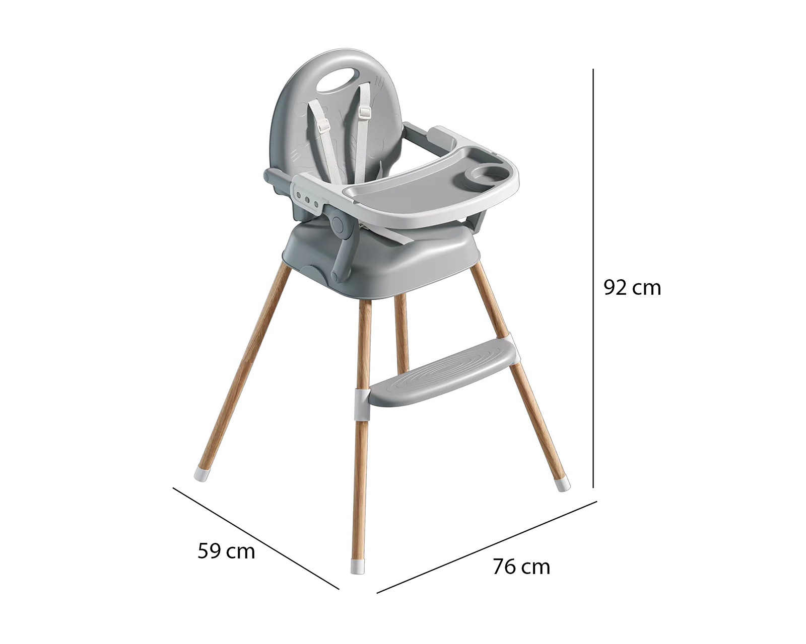 Foto 7 pulgar | Foto 6 | Silla Infanti 2 en 1