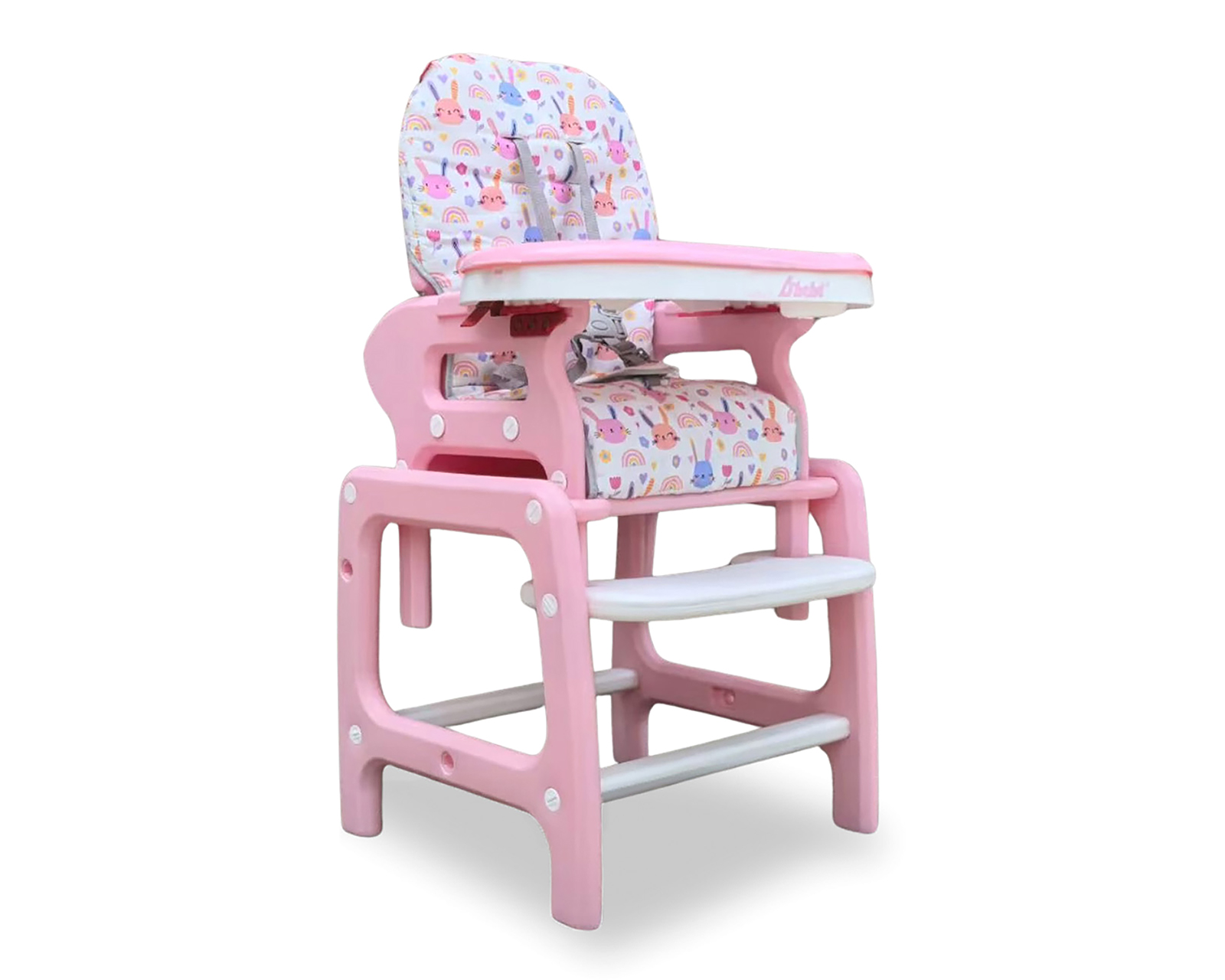 Foto 1 | Foto 1 | Silla Alta D'Bebé Girl Rosa