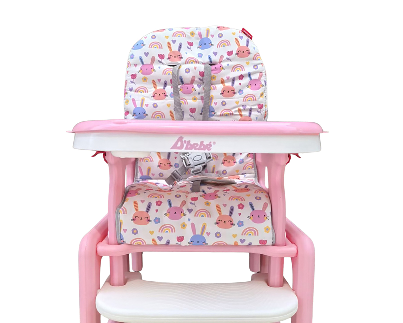 Foto 4 | Foto 4 | Silla Alta D'Bebé Girl Rosa