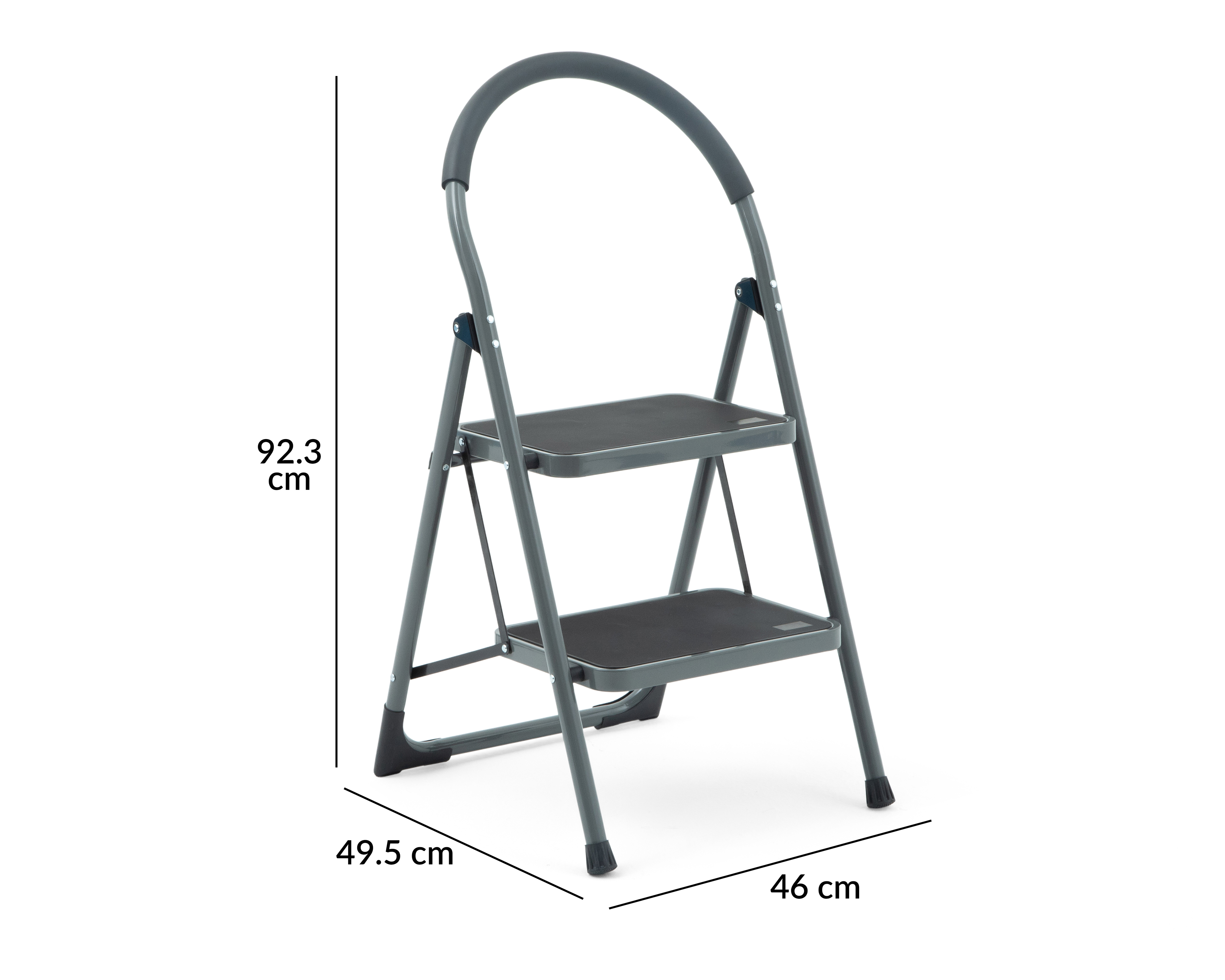 Foto 4 | Foto 4 | Escalera para Hogar Brave de Acero 2 Escalones
