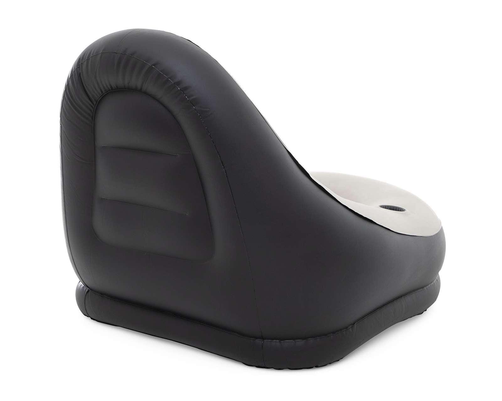 Foto 4 pulgar | Foto 3 | Sillón y Taburete Inflable Avenli Gris