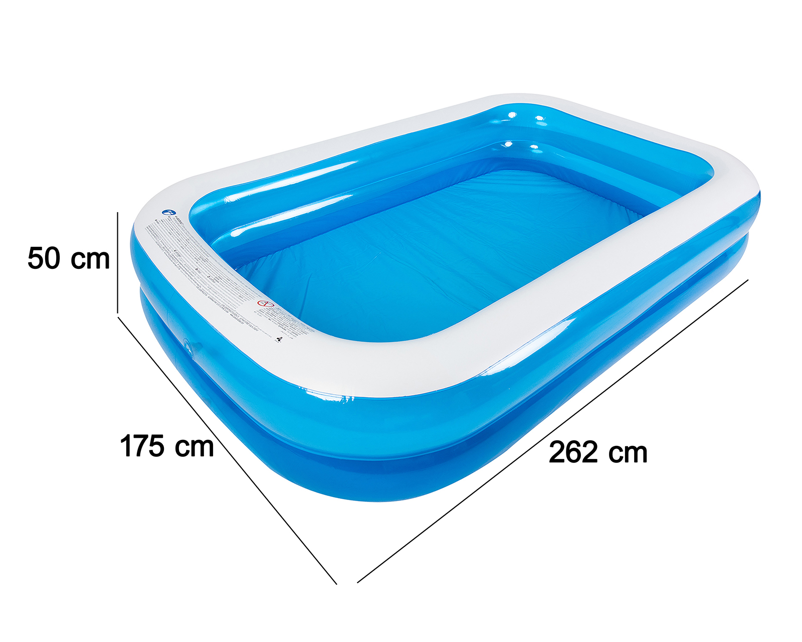 Foto 10 pulgar | Foto 9 | Alberca Rectangular Sunclub 780 L 262 x 175 x 50 cm