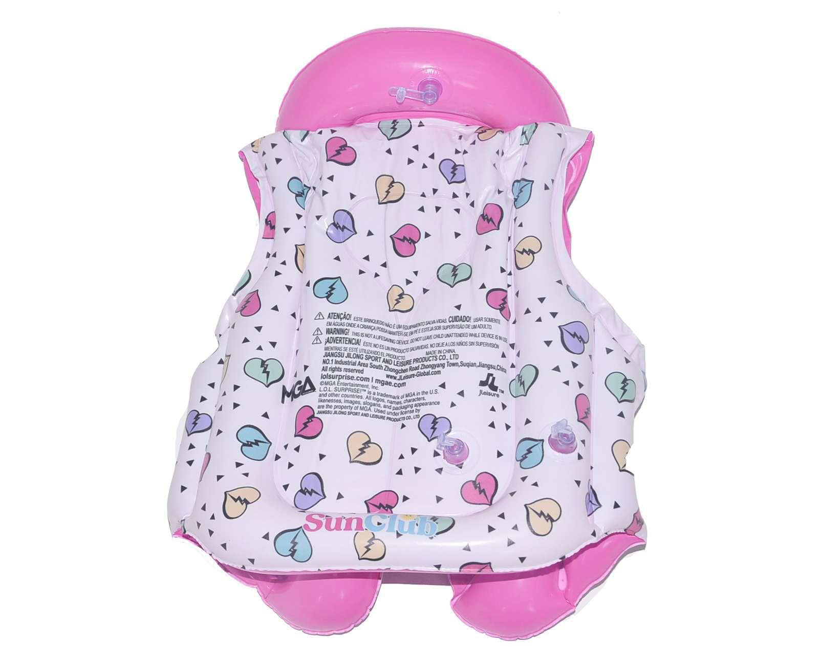 Foto 5 | Foto 5 | Inflable y Chaleco Infantiles L.O.L. 2 Piezas