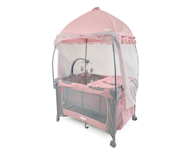 Foto 1 | Foto 1 | Cuna Viajera D'bebé Pinky Dreams Rosa