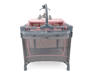 Foto 3 | Foto 3 | Cuna Viajera D'bebé Pinky Dreams Rosa