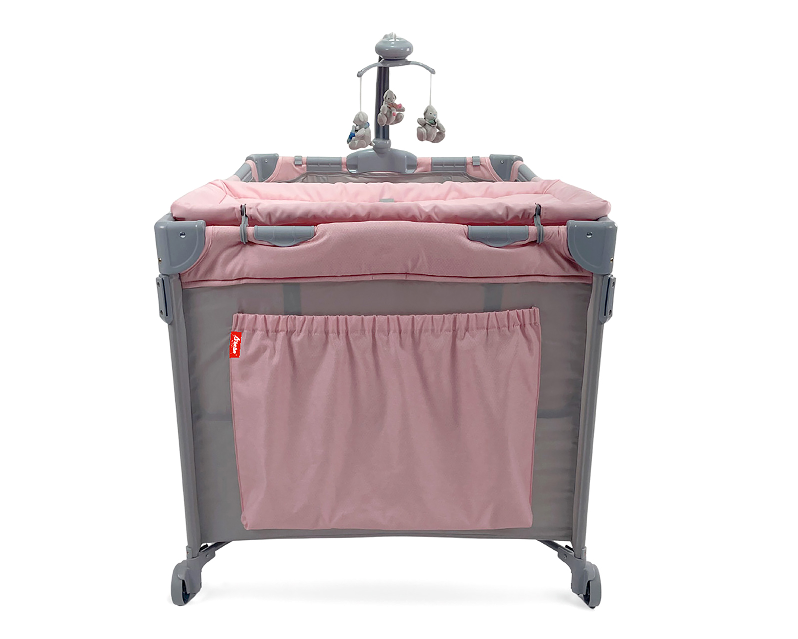 Foto 5 pulgar | Foto 4 | Cuna Viajera D'bebé Pinky Dreams Rosa