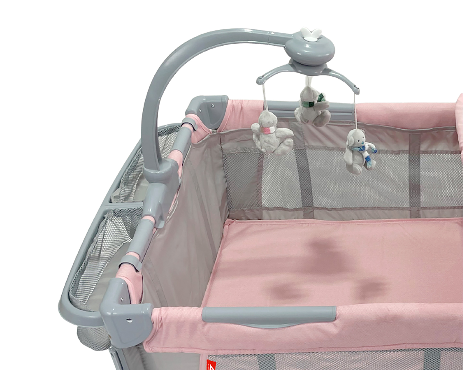 Foto 6 pulgar | Foto 5 | Cuna Viajera D'bebé Pinky Dreams Rosa