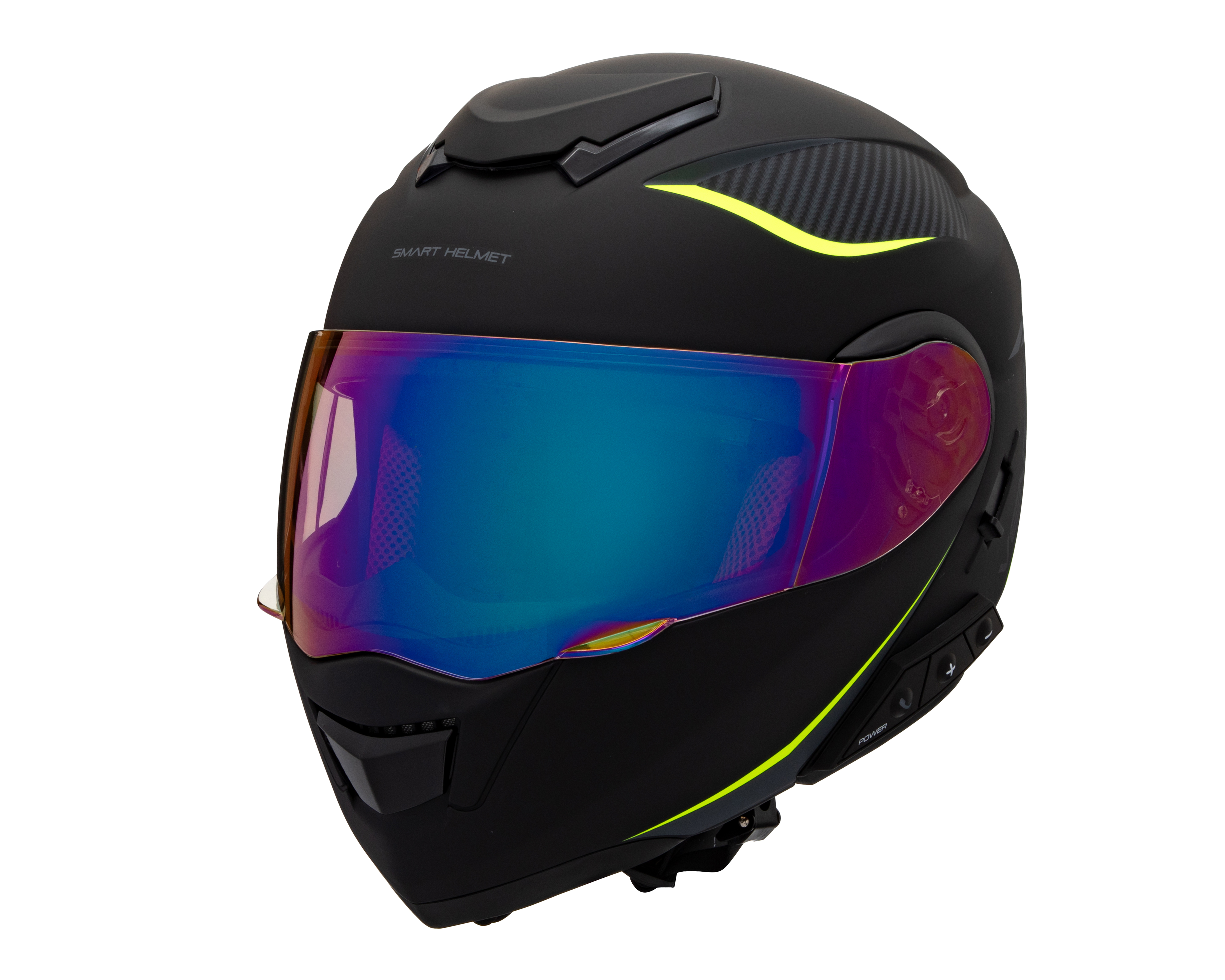 Foto 2 | Foto 2 | Casco para Motociclista Vento GTV Grande Abatible
