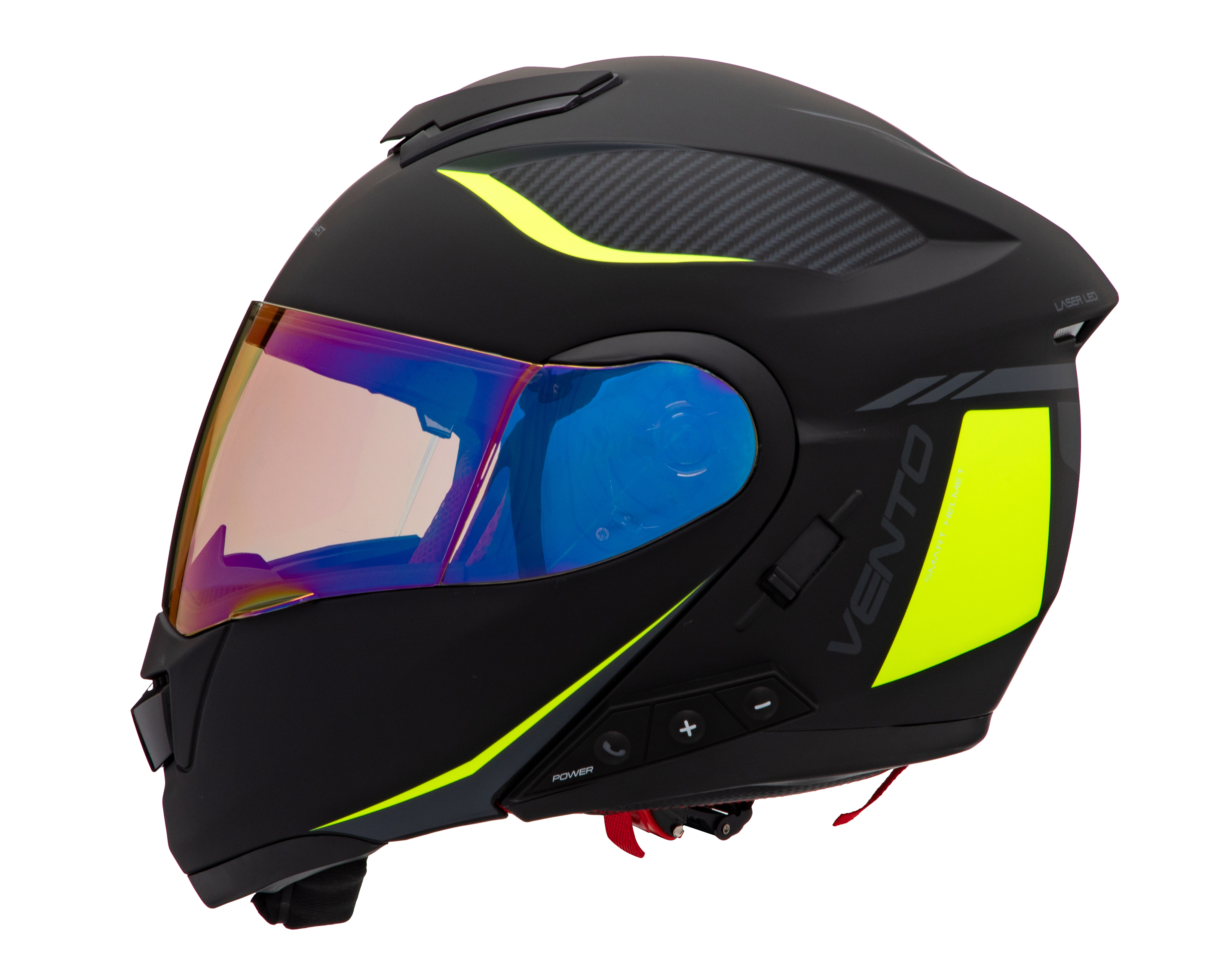 Foto 4 pulgar | Foto 3 | Casco para Motociclista Vento GTV Grande Abatible