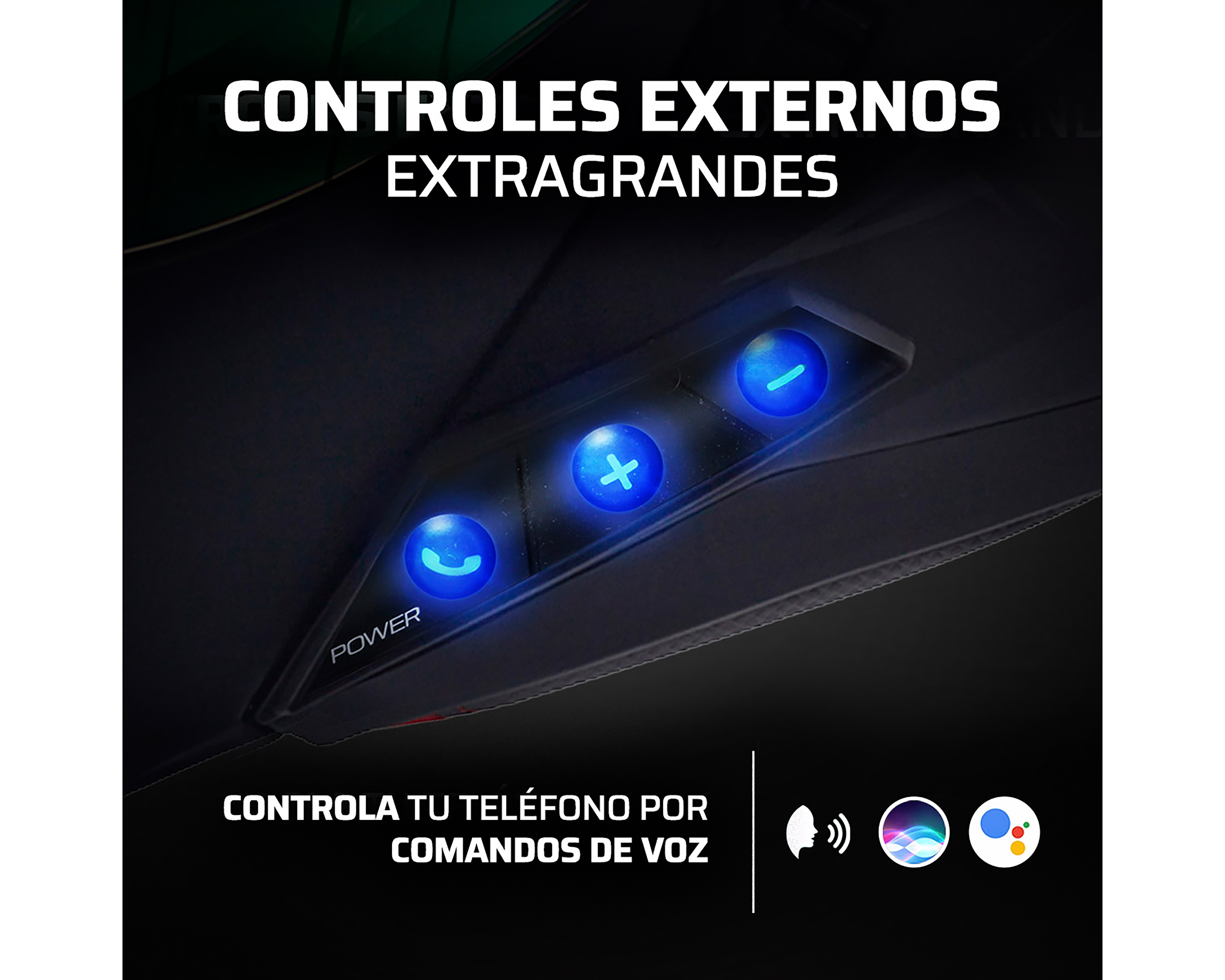 Foto 7 | Foto 7 | Casco para Motociclista Vento Grande Negro con Bluetooth