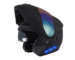 Casco para Motociclista Vento Extragrande Negro con Bluetooth