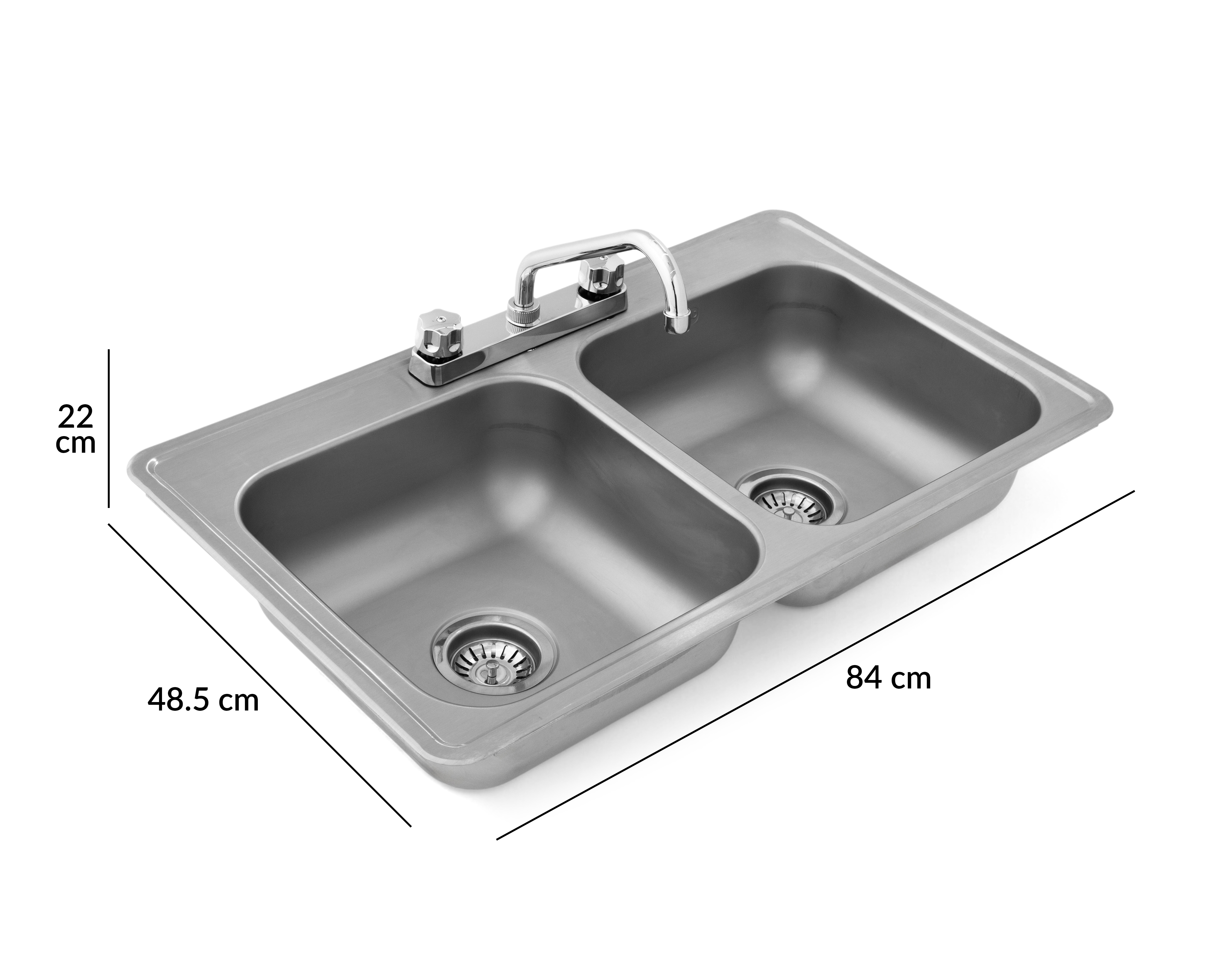 Foto 7 pulgar | Foto 6 | Tarja para Cocina de Acero Inoxidable EB Técnica con Mezcladora y Accesorios