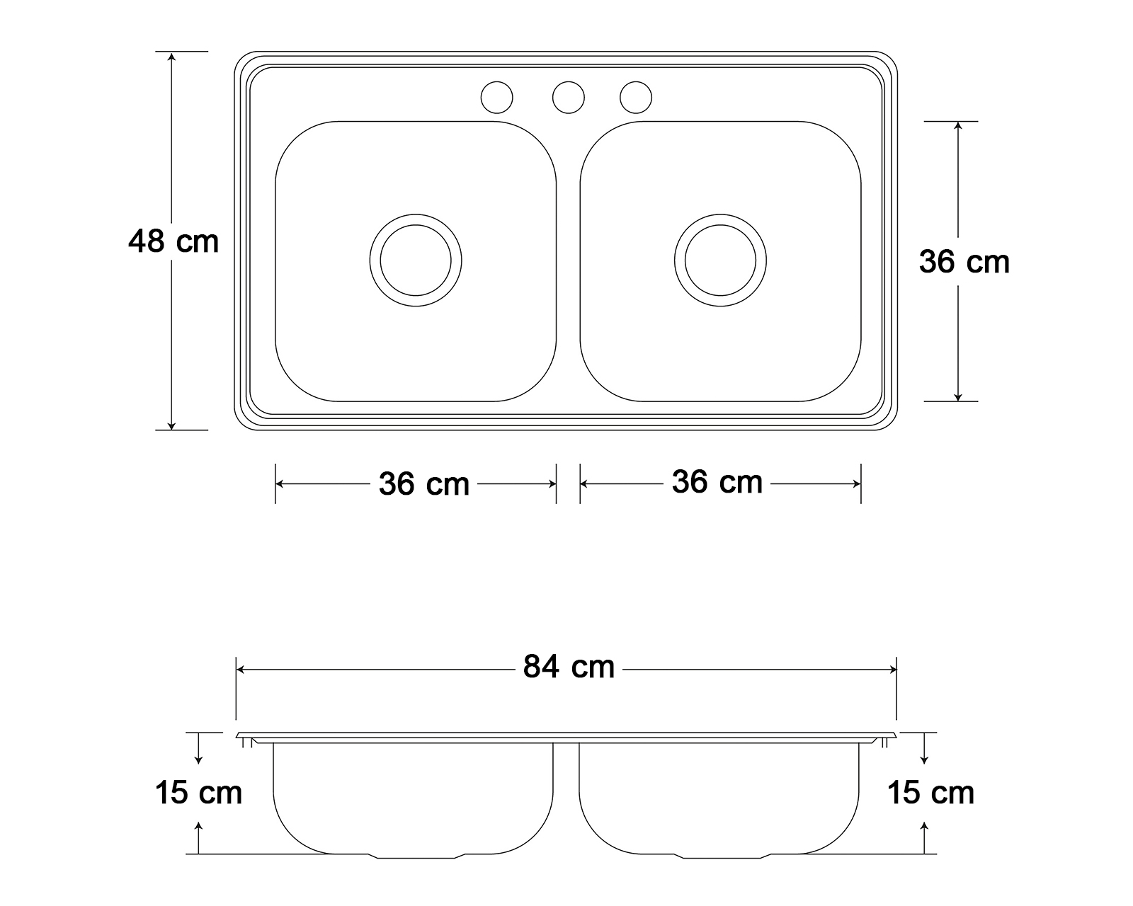 Foto 9 pulgar | Foto 8 | Tarja para Cocina de Acero Inoxidable EB Técnica con Mezcladora y Accesorios