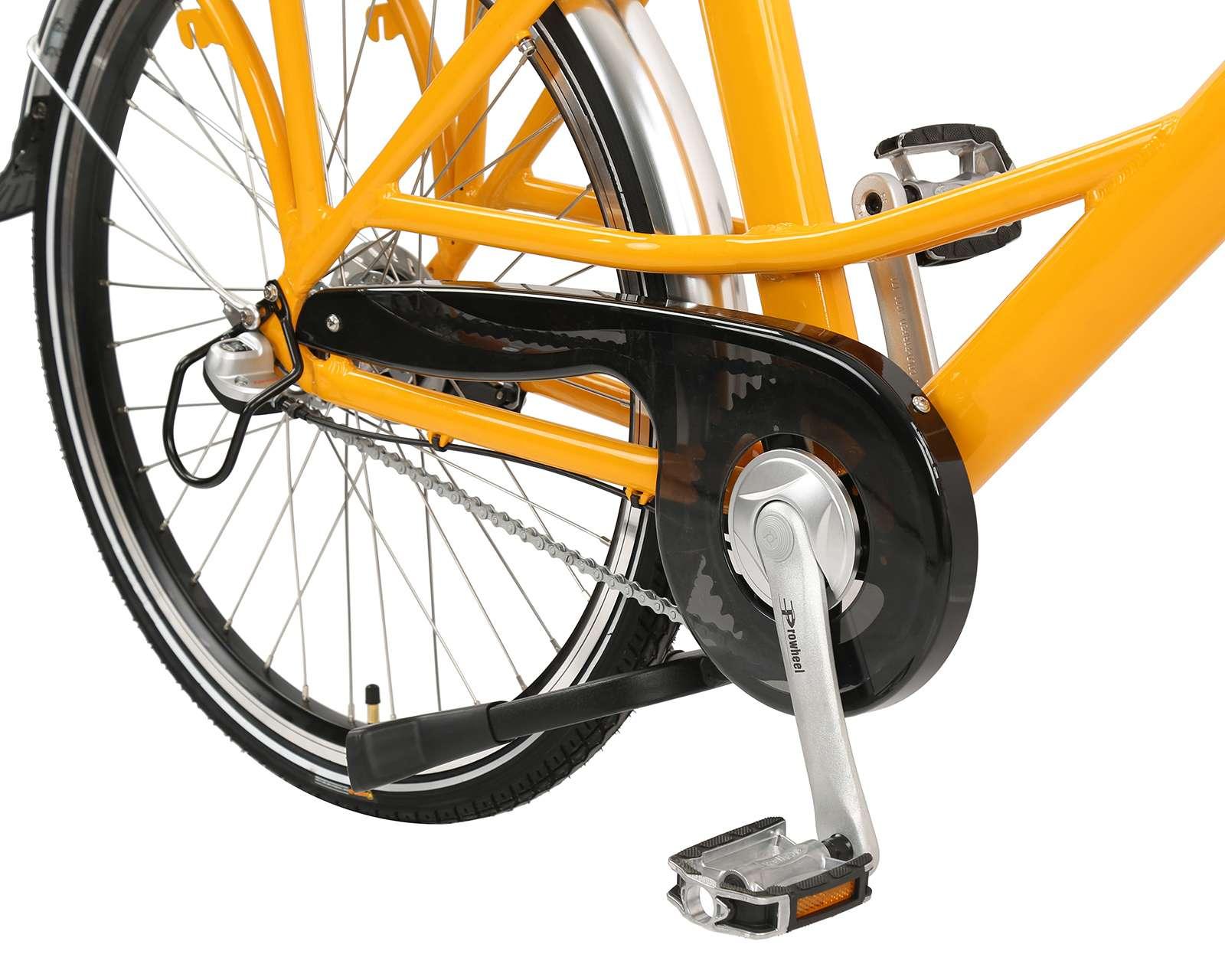 Foto 4 pulgar | Foto 3 | Bicicleta Eléctrica Getgo Go Delivery 24" Amarilla